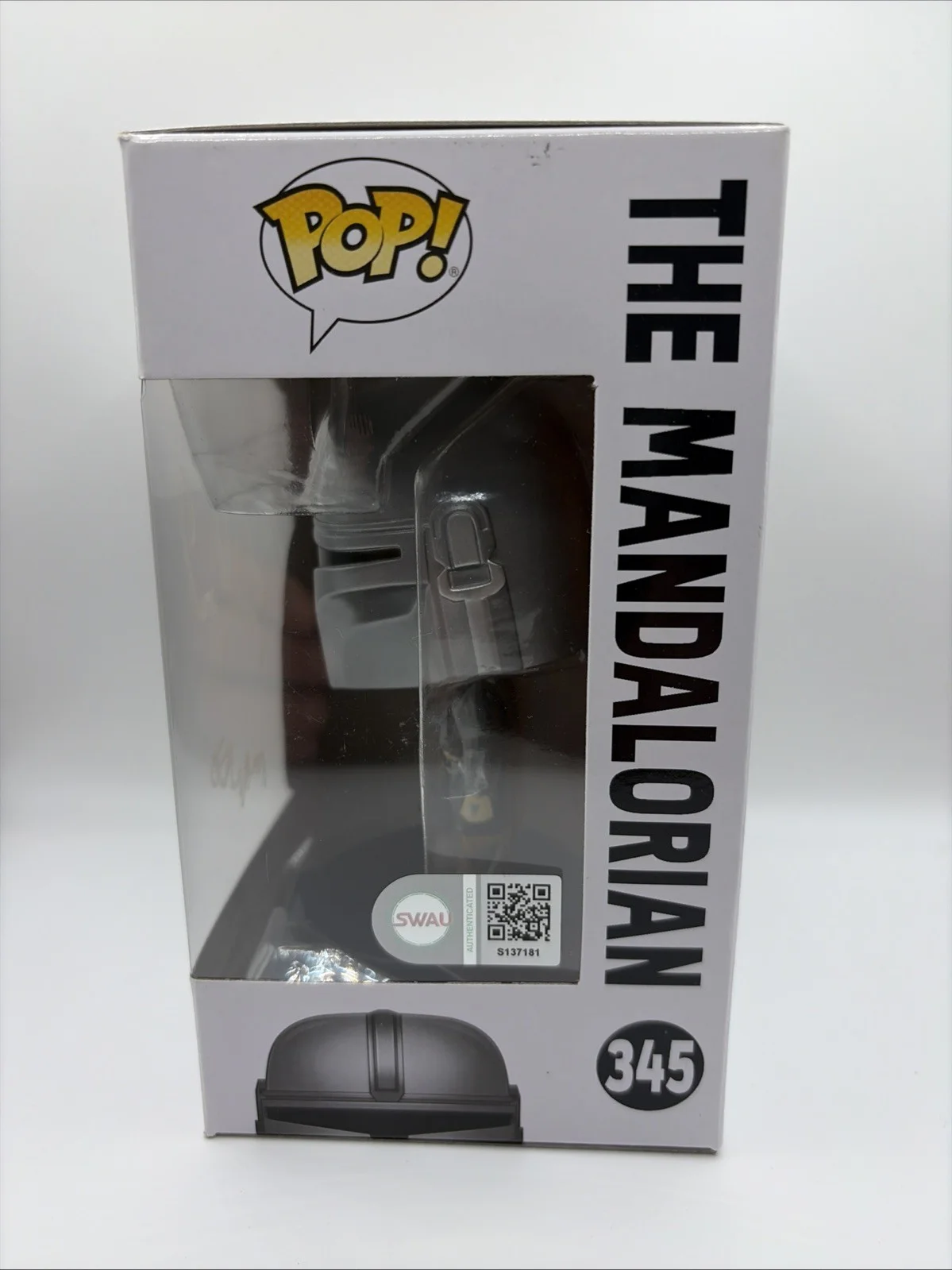 Pedro Pascal — Pedro Pascal Signed And Quoted Mando On Mandalorian Funko SWAU Authentication, image 4