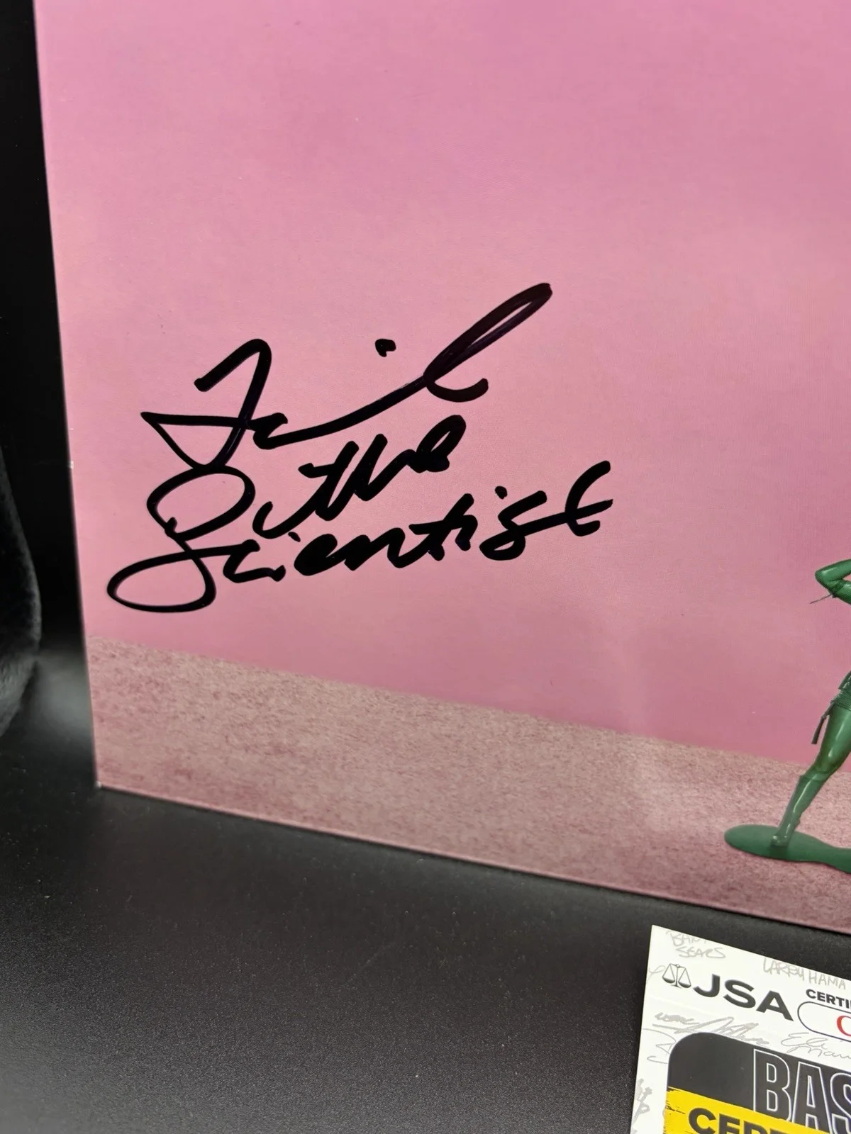 MARIAH THE SCIENTIST SIGNED HEARTS SOLD SEPARATELY VINYL LP - JSA Coa, image 2