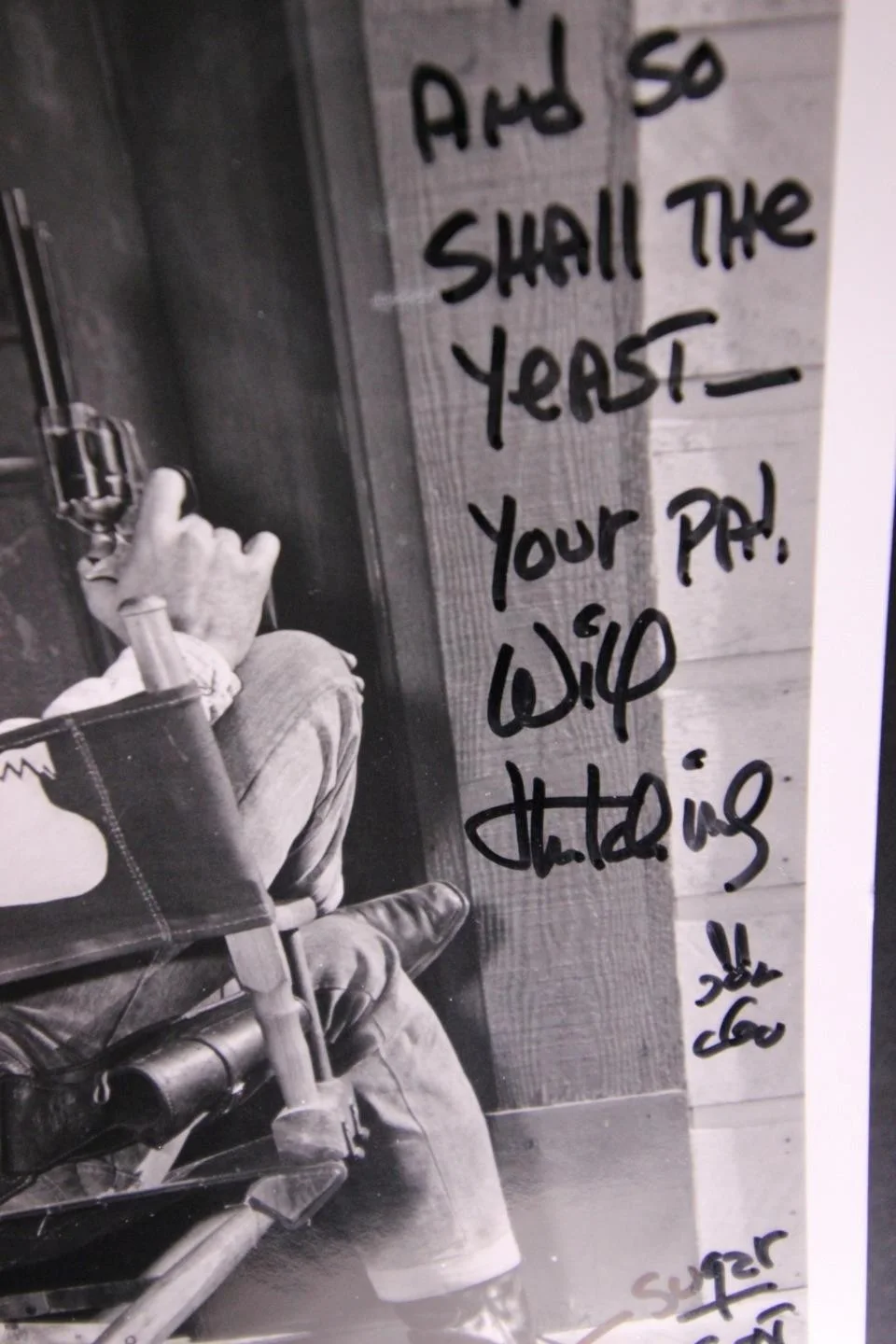 Will Hutchins — Western actor WILL HUTCHINS (1930-2025) (SUGARFOOT) AUTOGRAPH PHOTO~, изображение 2