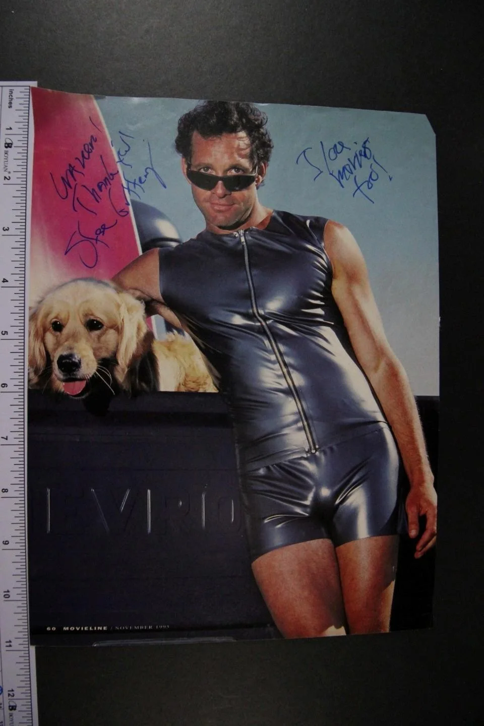 Steve Guttenberg — STEVE GUTTENBERG (POLICE ACADEMY~THE GOLDBERGS) AUTOGRAPH MAGAZINE PHOTO~