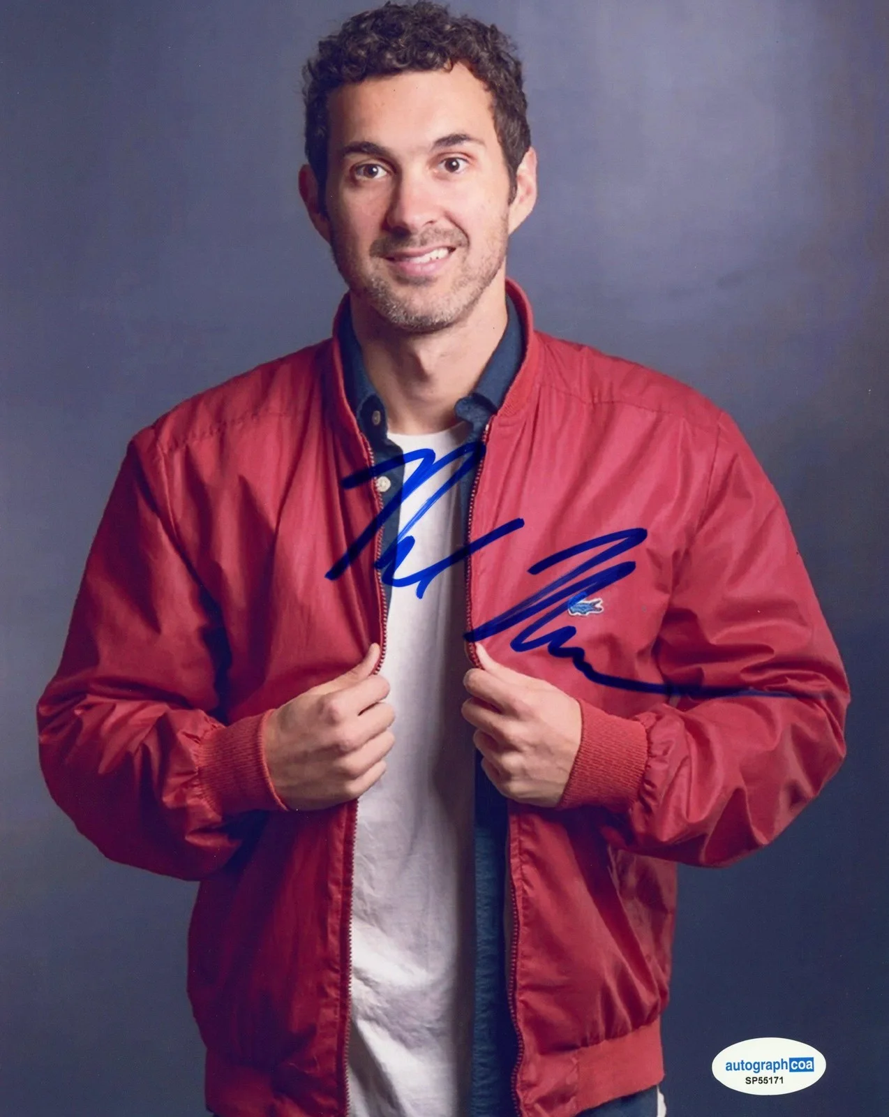 Mark Normand — Mark Normand "Soup to Nuts" Comedian AUTOGRAPH Signed 8x10 Photo ACOA, image 2
