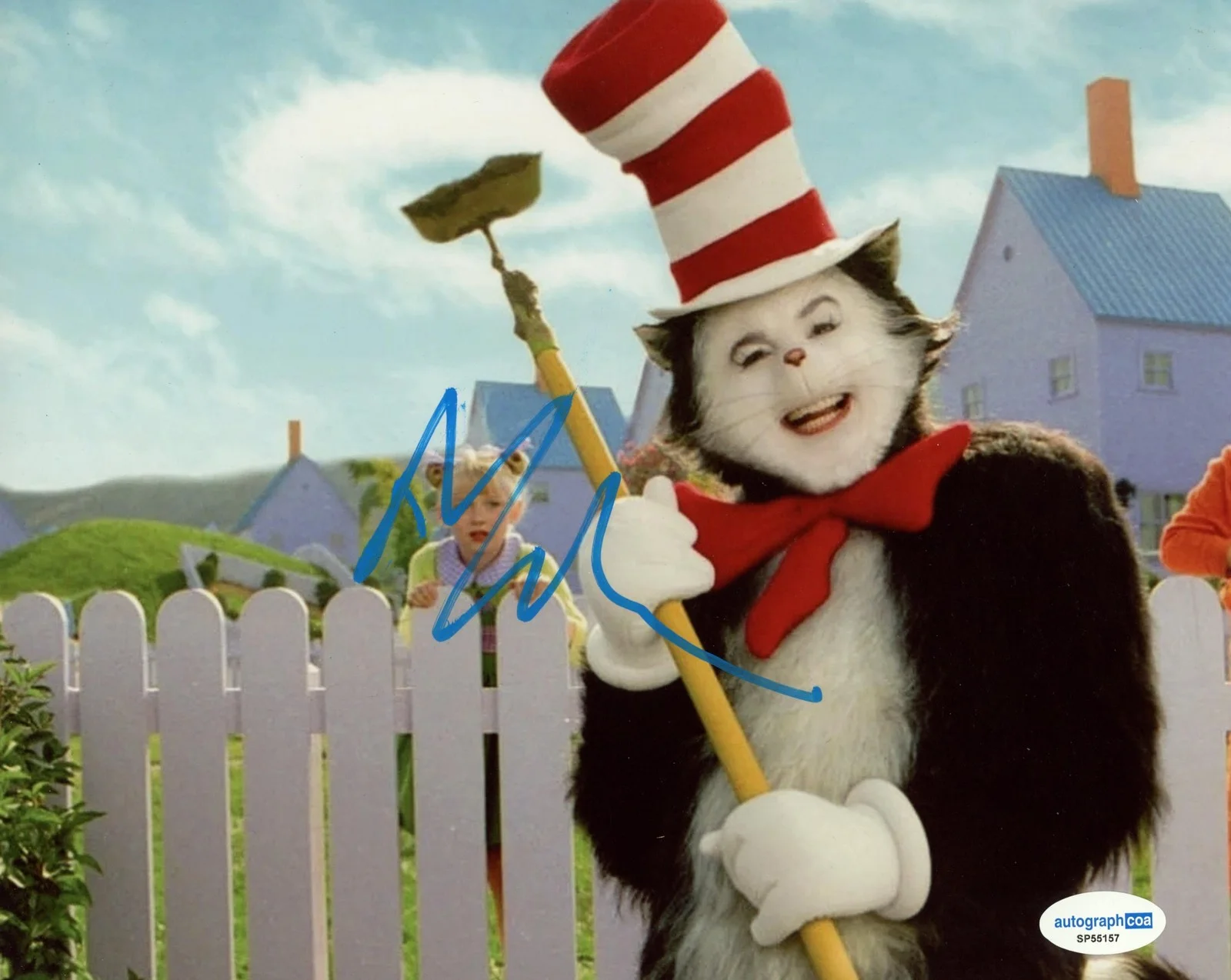 Mike Myers — Mike Myers "The Cat in the Hat" AUTOGRAPH Signed 'The Cat' 8x10 Photo ACOA, изображение 2