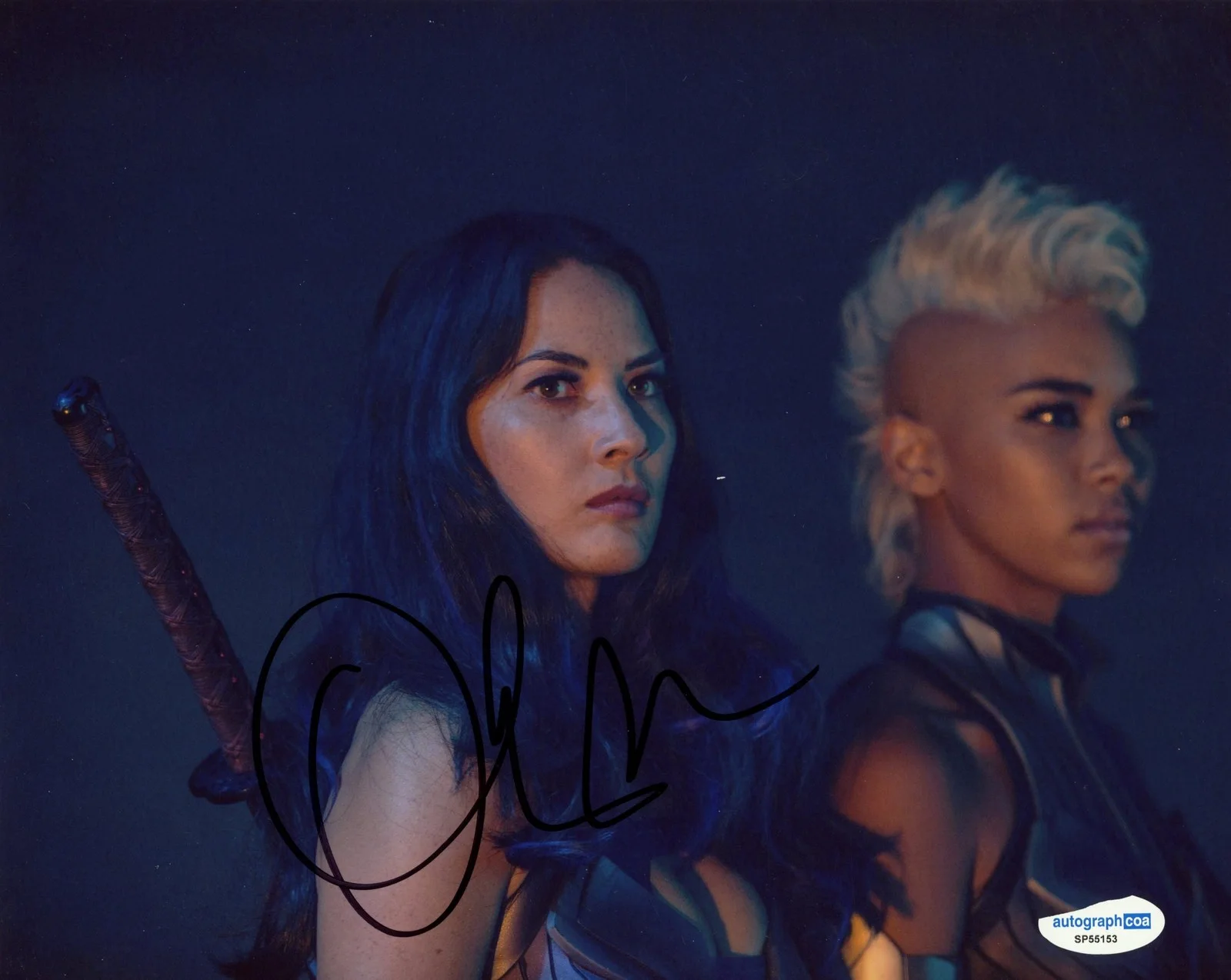 Olivia Munn — Olivia Munn "X-Men: Apocalypse" AUTOGRAPH Signed 'Psylocke' 8x10 Photo E ACOA, изображение 2