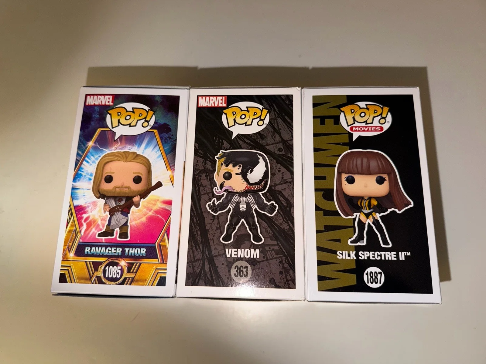 FUNKO POP SIGNED LOT MARVEL Watchmen Beckett COA COMICS CHRIS MALIN TOM, image 4