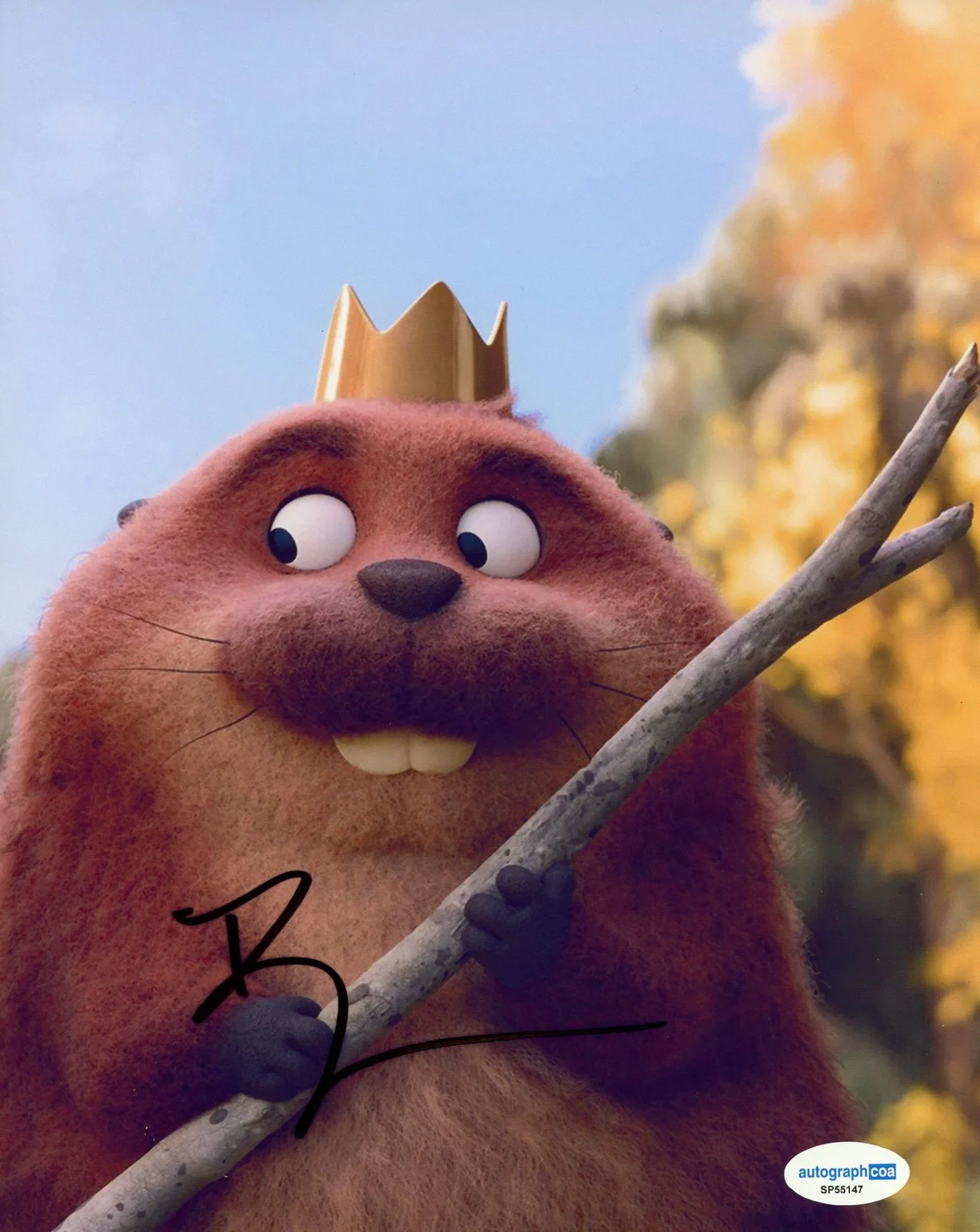 Bobby Moynihan — Bobby Moynihan "Hoppers" AUTOGRAPH Signed 'King George' 8x10 Photo B ACOA, image 2