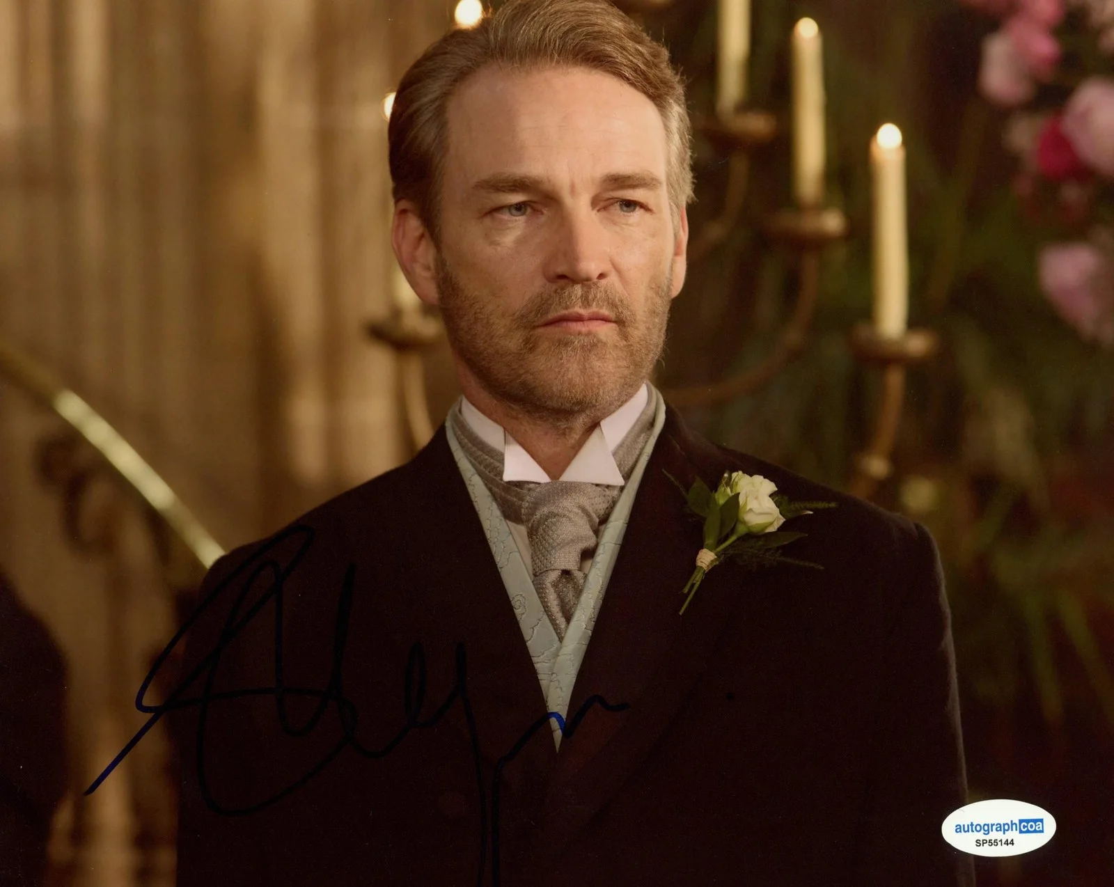 Stephen Moyer — Stephen Moyer "The Forsytes" AUTOGRAPH Signed Jolyon Forsyte Snr 8x10 Photo ACOA, изображение 2