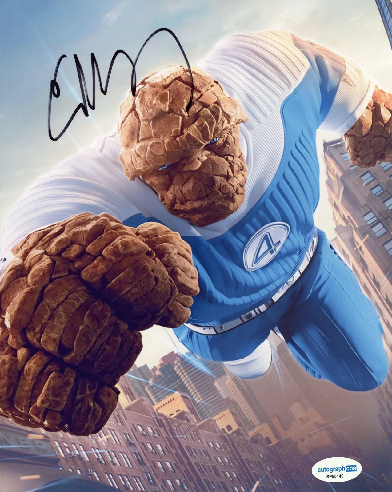 Ebon Moss-Bachrach — Ebon Moss-Bachrach "The Fantastic Four: First Steps" AUTOGRAPH Signed 8x10 Photo, image 2