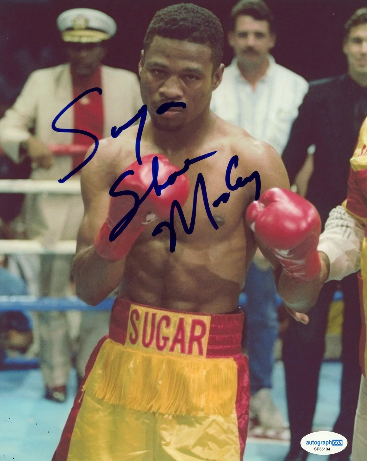 Shane Mosley — Sugar Shane Mosley AUTOGRAPH Signed Boxing Champion 8x10 Photo ACOA, изображение 2