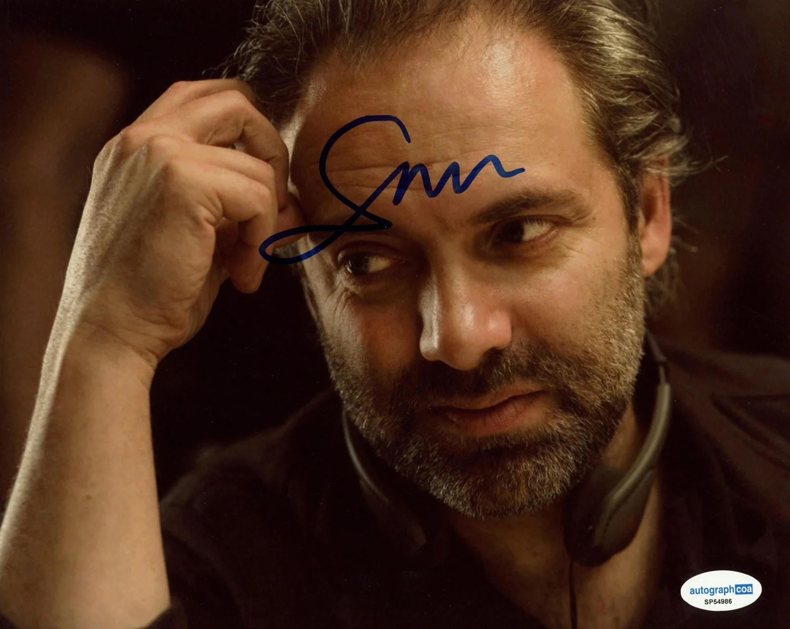 Sam Mendes — Sam Mendes "American Beauty" Director AUTOGRAPH Signed 8x10 Photo ACOA, изображение 2