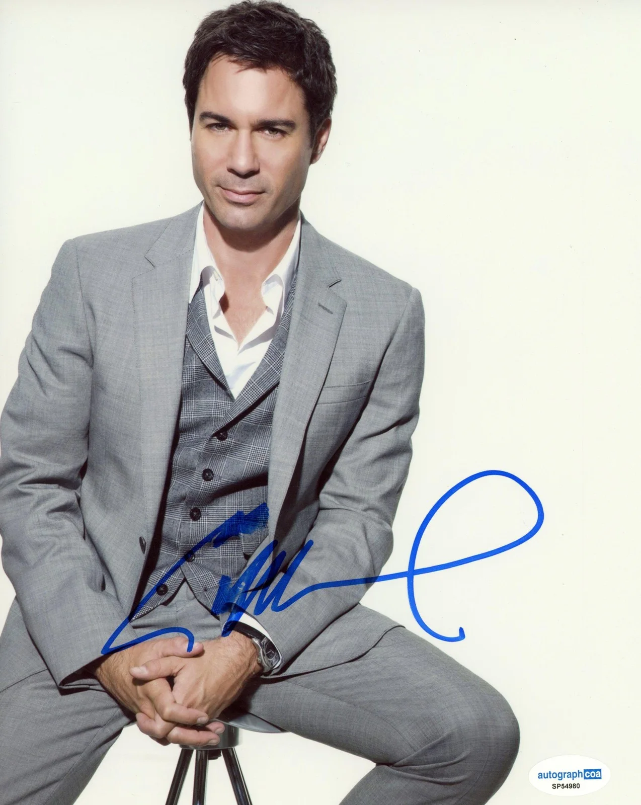 Eric McCormack — Eric McCormack "Will & Grace" AUTOGRAPH Signed 'Will Truman' 8x10 Photo C ACOA, image 2