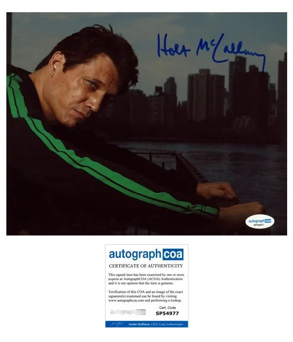 Holt McCallany — Holt McCallany "Lights Out" AUTOGRAPH Signed 'Patrick Leary' 8x10 Photo ACOA