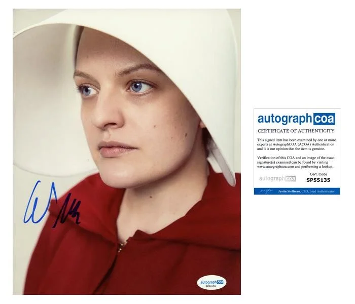 Elisabeth Moss — Elisabeth Moss "The Handmaid's Tale" AUTOGRAPH Signed 'June' 8x10 Photo ACOA
