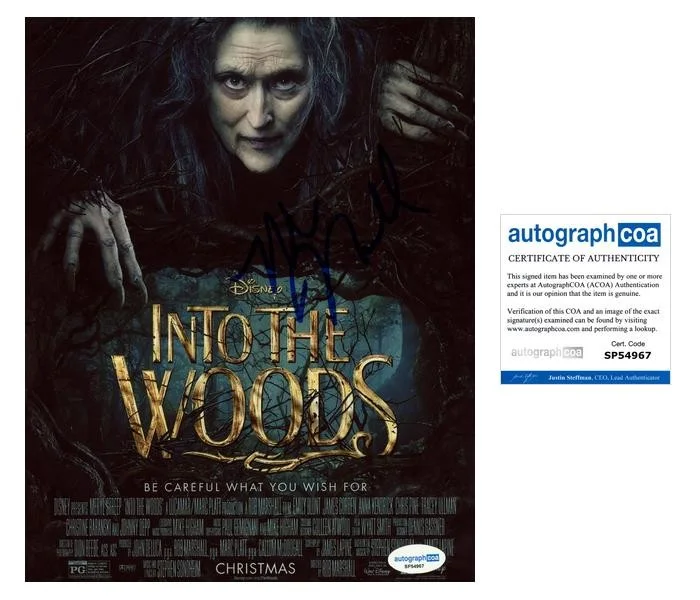 Rob Marshall — Rob Marshall "Into the Woods" Director AUTOGRAPH Signed 8x10 Photo ACOA