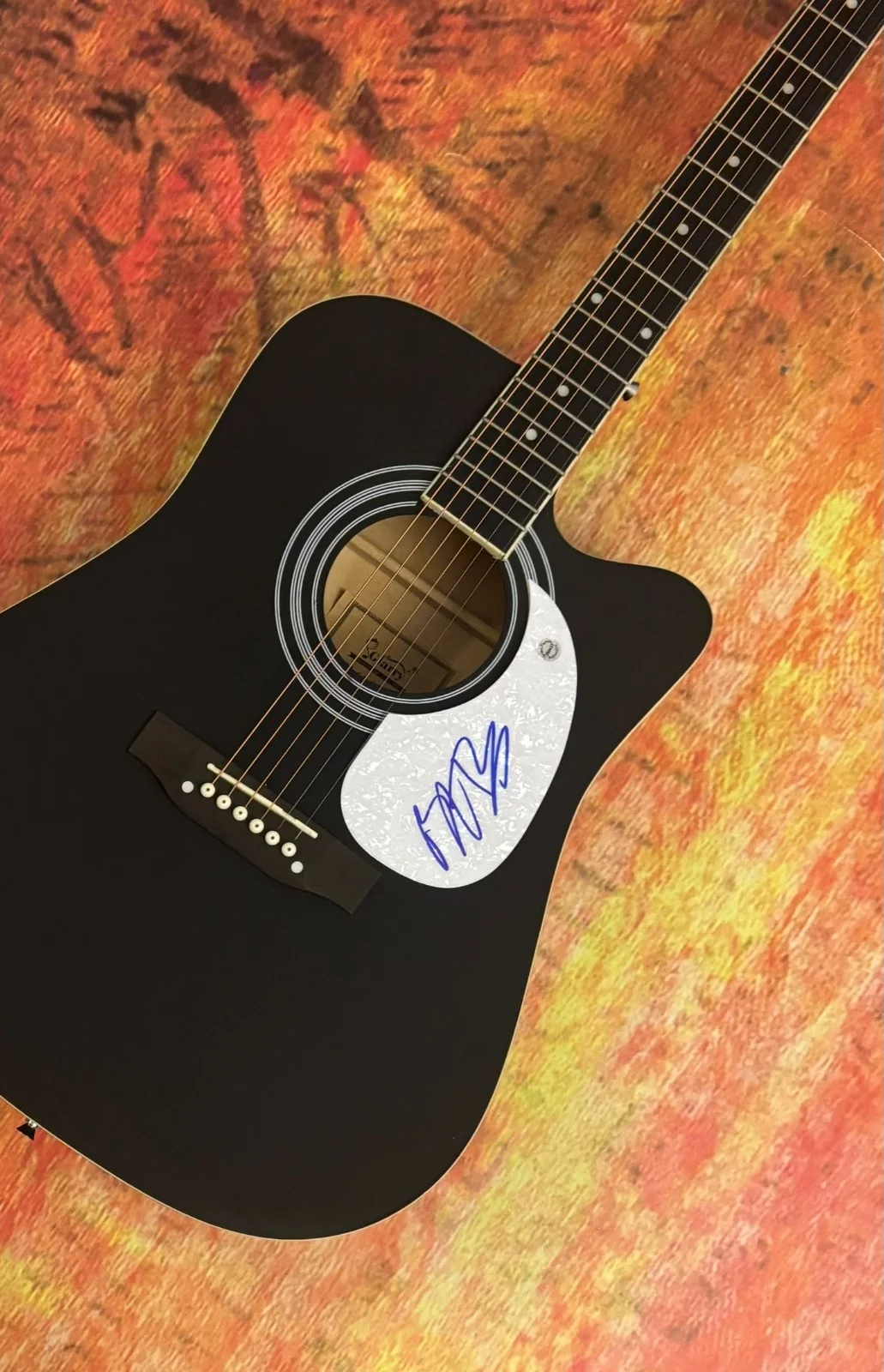 GFA In Case You Didn't Know Star * BRETT YOUNG * Signed 41" Acoustic Guitar COA, изображение 3