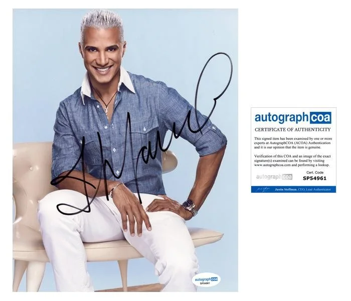 Jay Manuel — Jay Manuel "America's Next Top Model" AUTOGRAPH Signed Make-Up 8x10 Photo ACOA