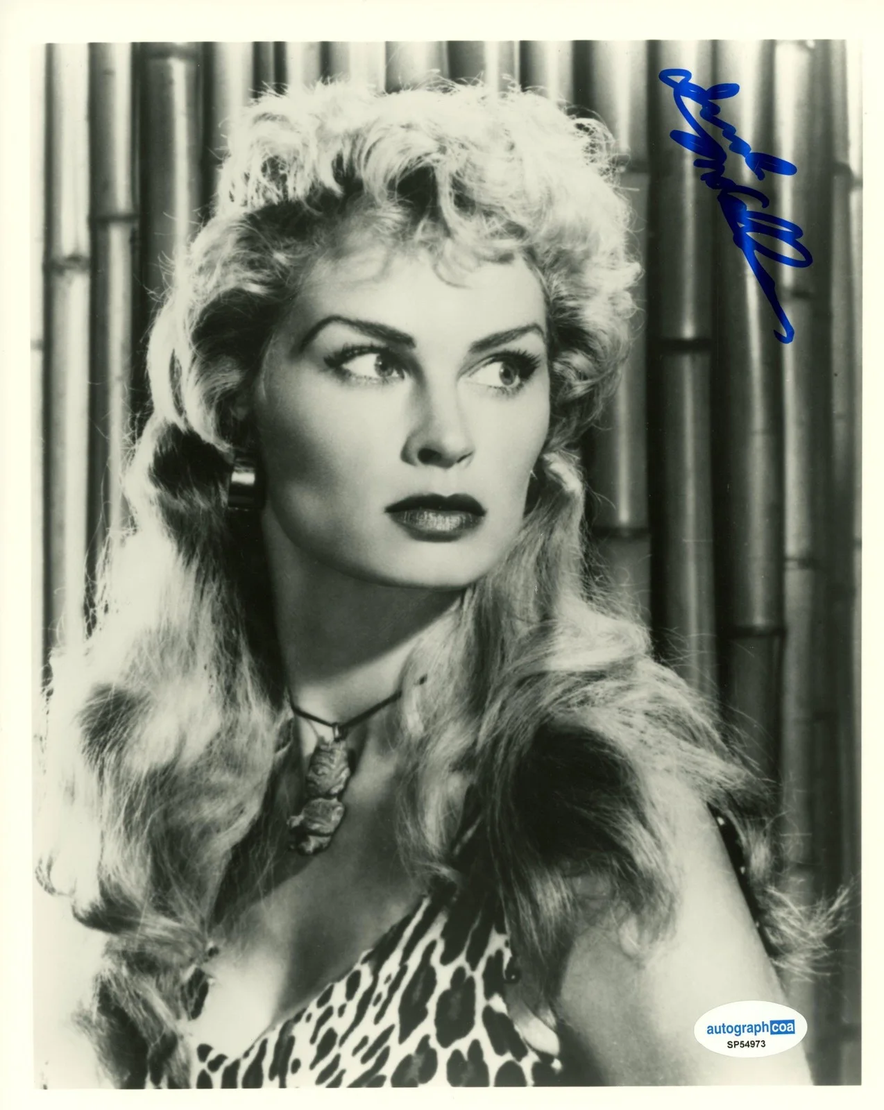 Irish McCalla — Irish McCalla "Sheena: Queen of the Jungle" AUTOGRAPH Signed 8x10 Photo ACOA, изображение 2