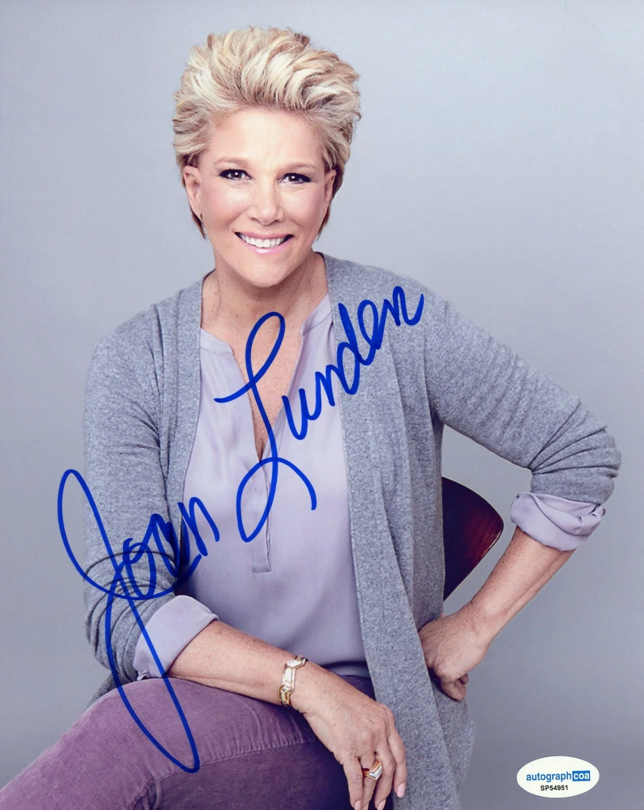 Joan Lunden — Joan Lunden "Good Morning America" AUTOGRAPH Signed 8x10 Photo B ACOA, image 2