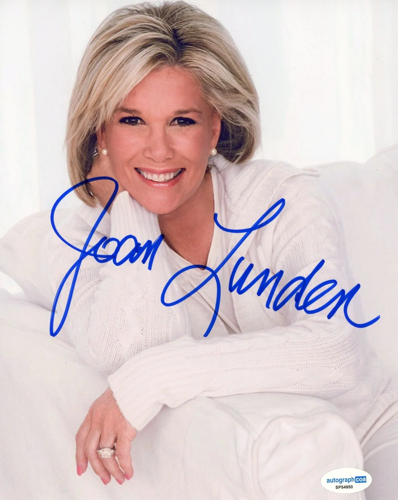 Joan Lunden — Joan Lunden "Good Morning America" AUTOGRAPH Signed 8x10 Photo ACOA, image 2