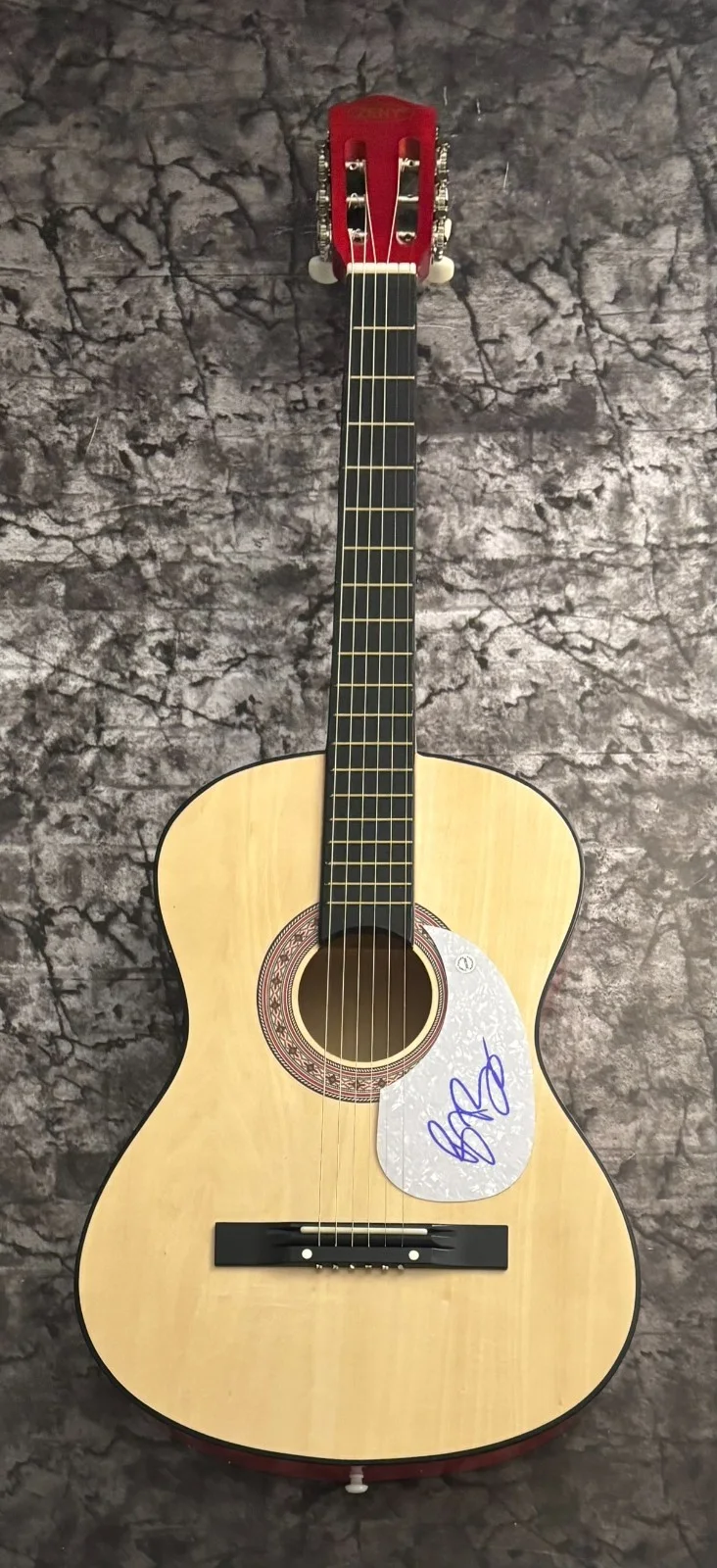 GFA In Case You Didn't Know Star * BRETT YOUNG * Signed Acoustic Guitar COA, image 2