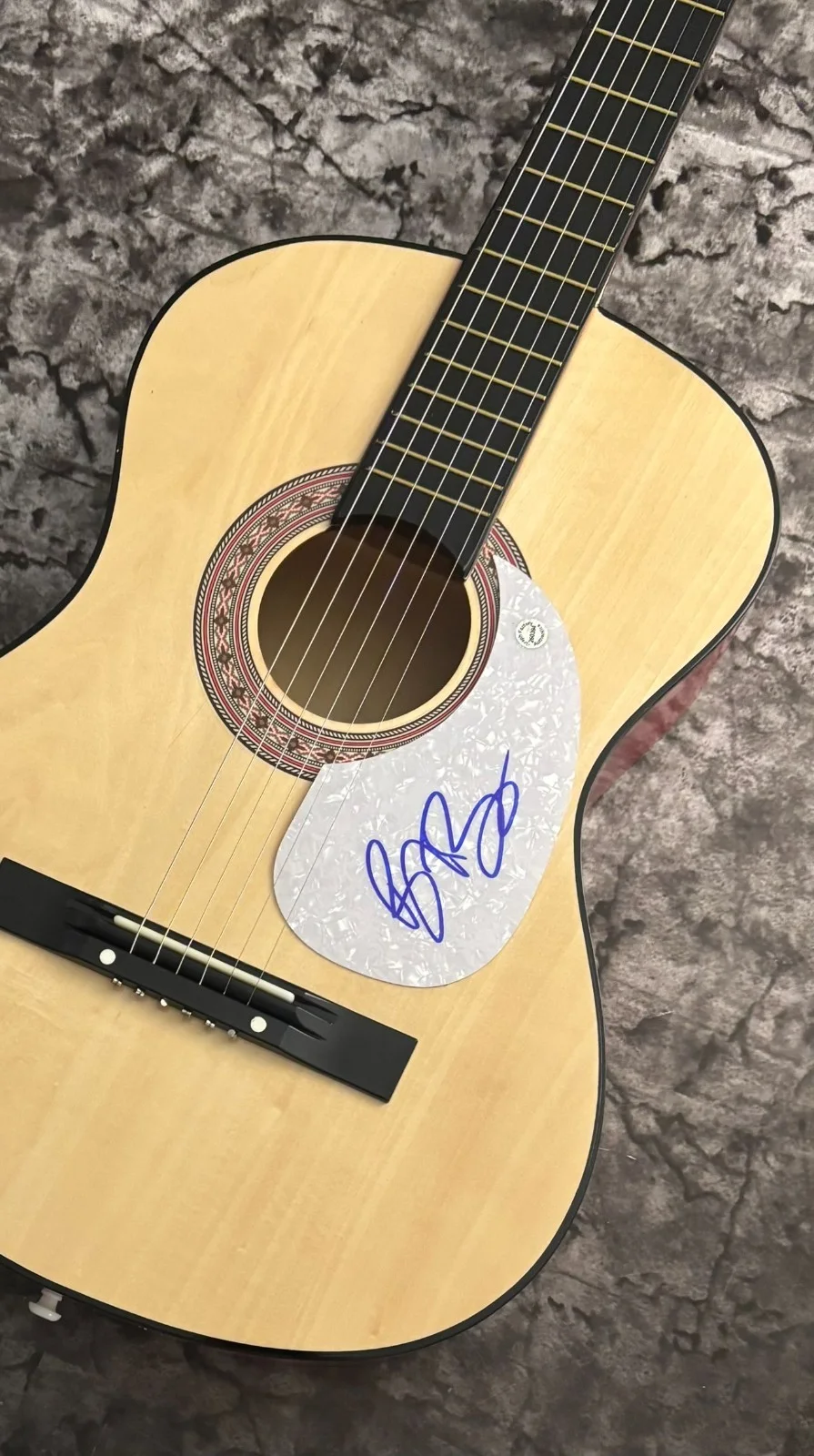 GFA In Case You Didn't Know Star * BRETT YOUNG * Signed Acoustic Guitar COA, image 3