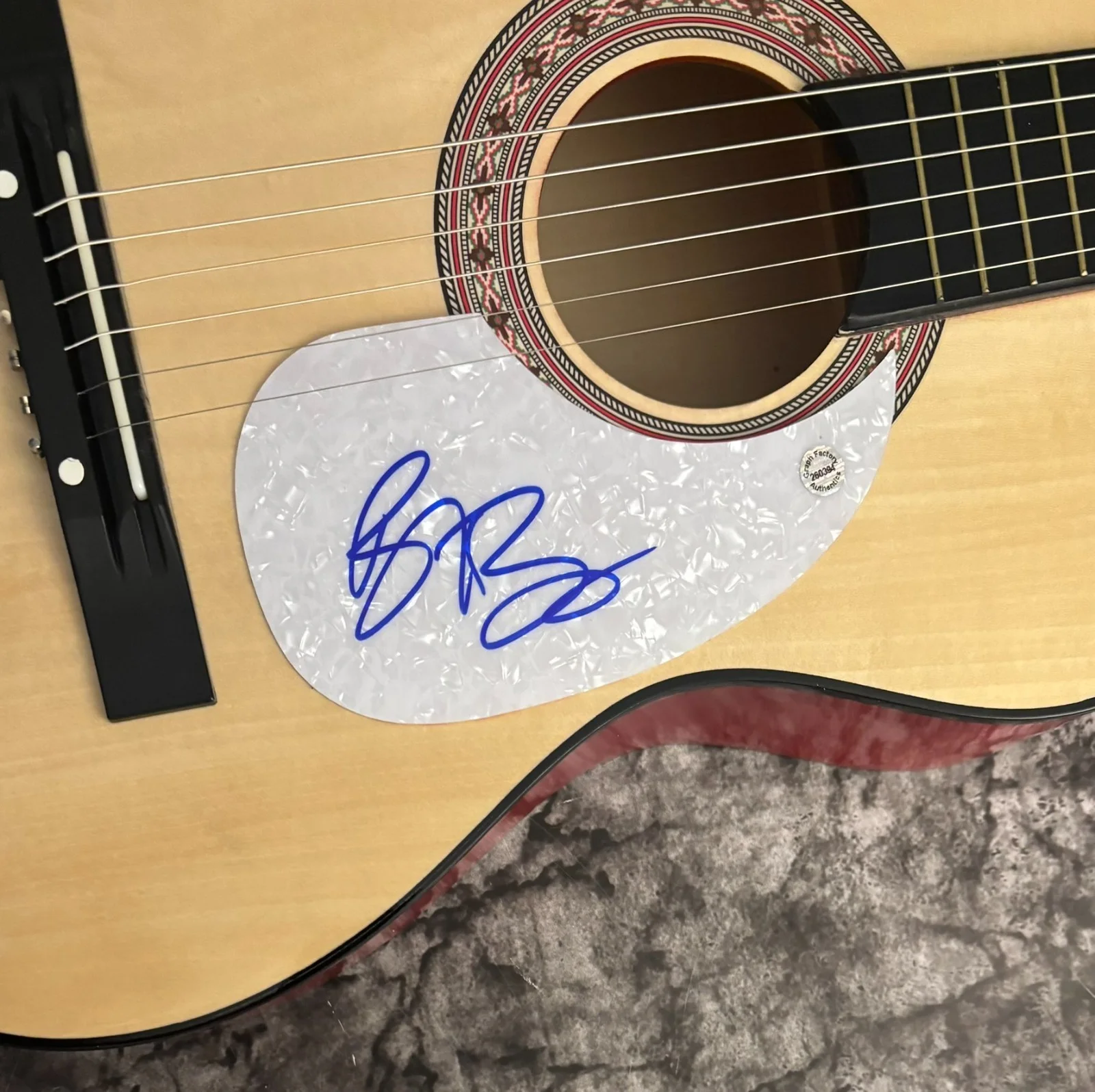 GFA In Case You Didn't Know Star * BRETT YOUNG * Signed Acoustic Guitar COA, image 5