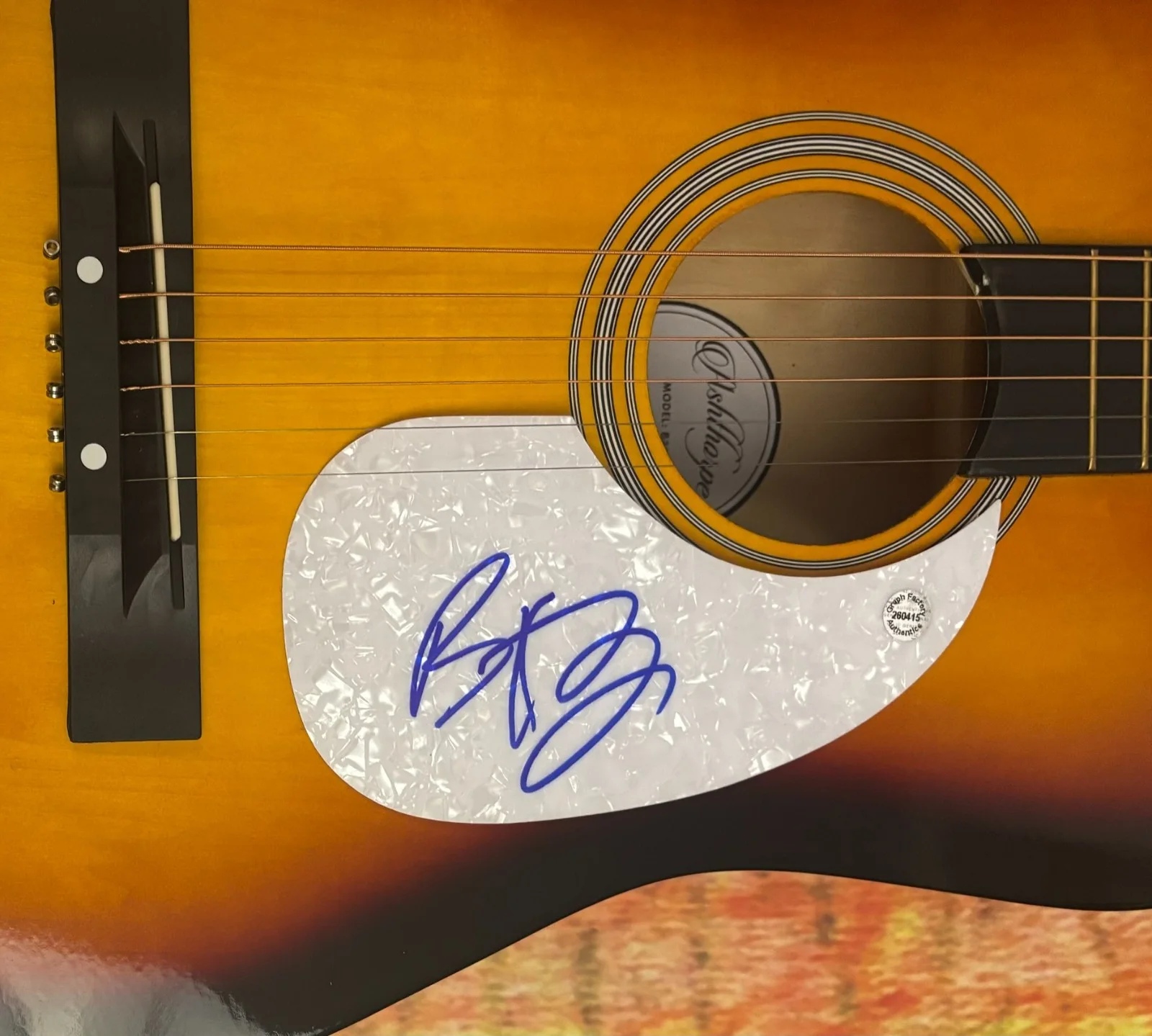 GFA In Case You Didn't Know Star * BRETT YOUNG * Signed Acoustic Guitar COA, изображение 5