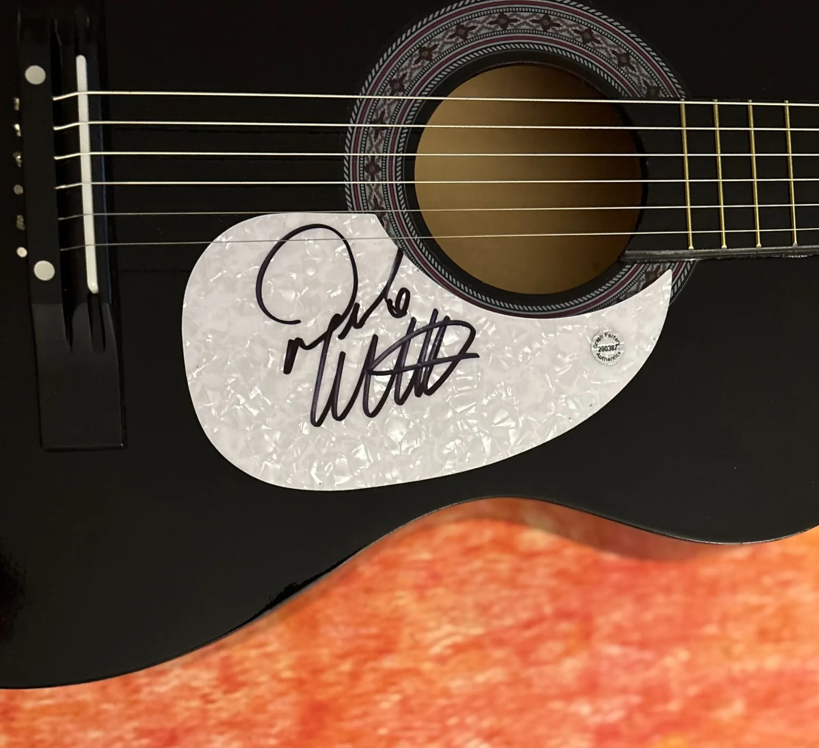 GFA Makin' Me Look Good Again * DRAKE WHITE * Signed Acoustic Guitar COA, изображение 5