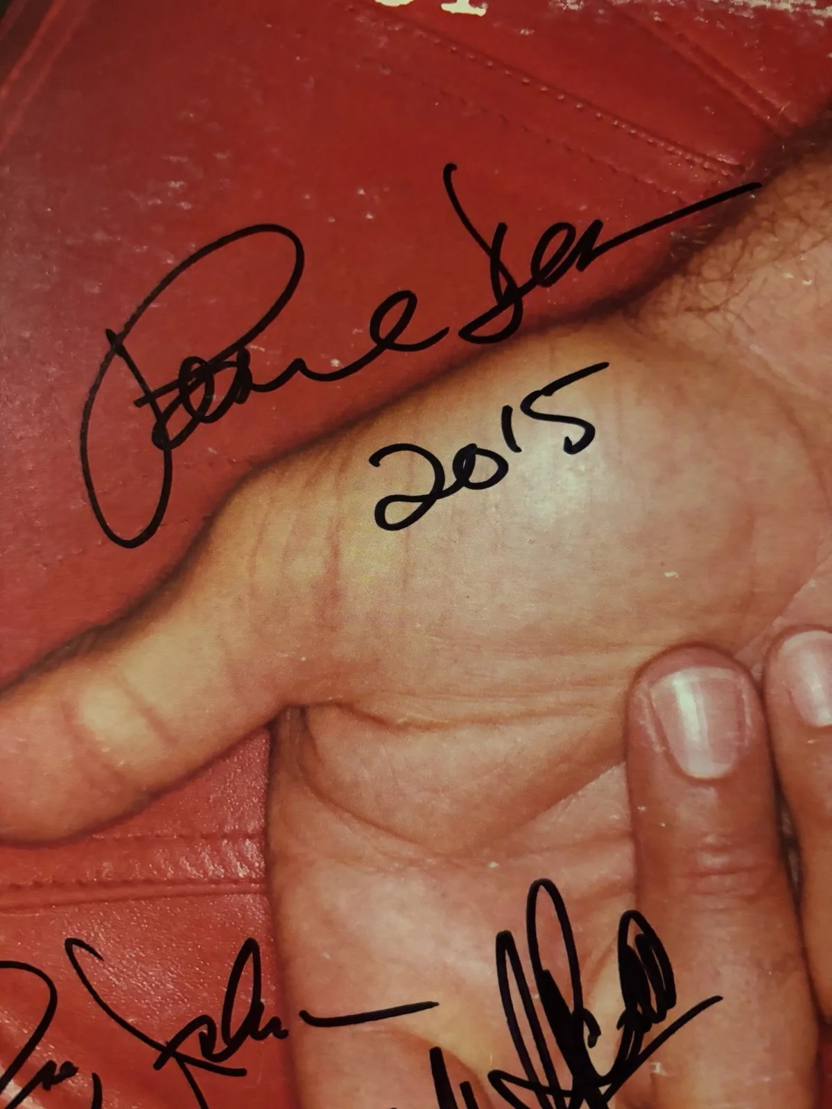 Loverboy Signed Get Lucky LP X4 Reno, Dean, Johnson, And Frenette, image 4