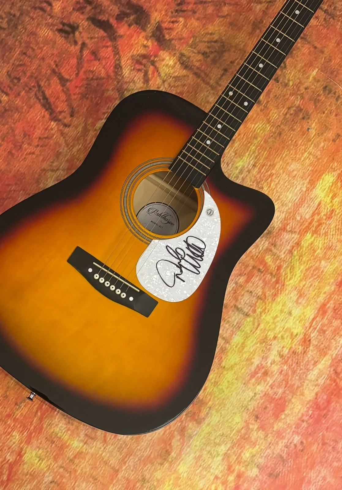 GFA Makin' Me Look Good Again * DRAKE WHITE * Signed 41" Acoustic Guitar COA, изображение 3