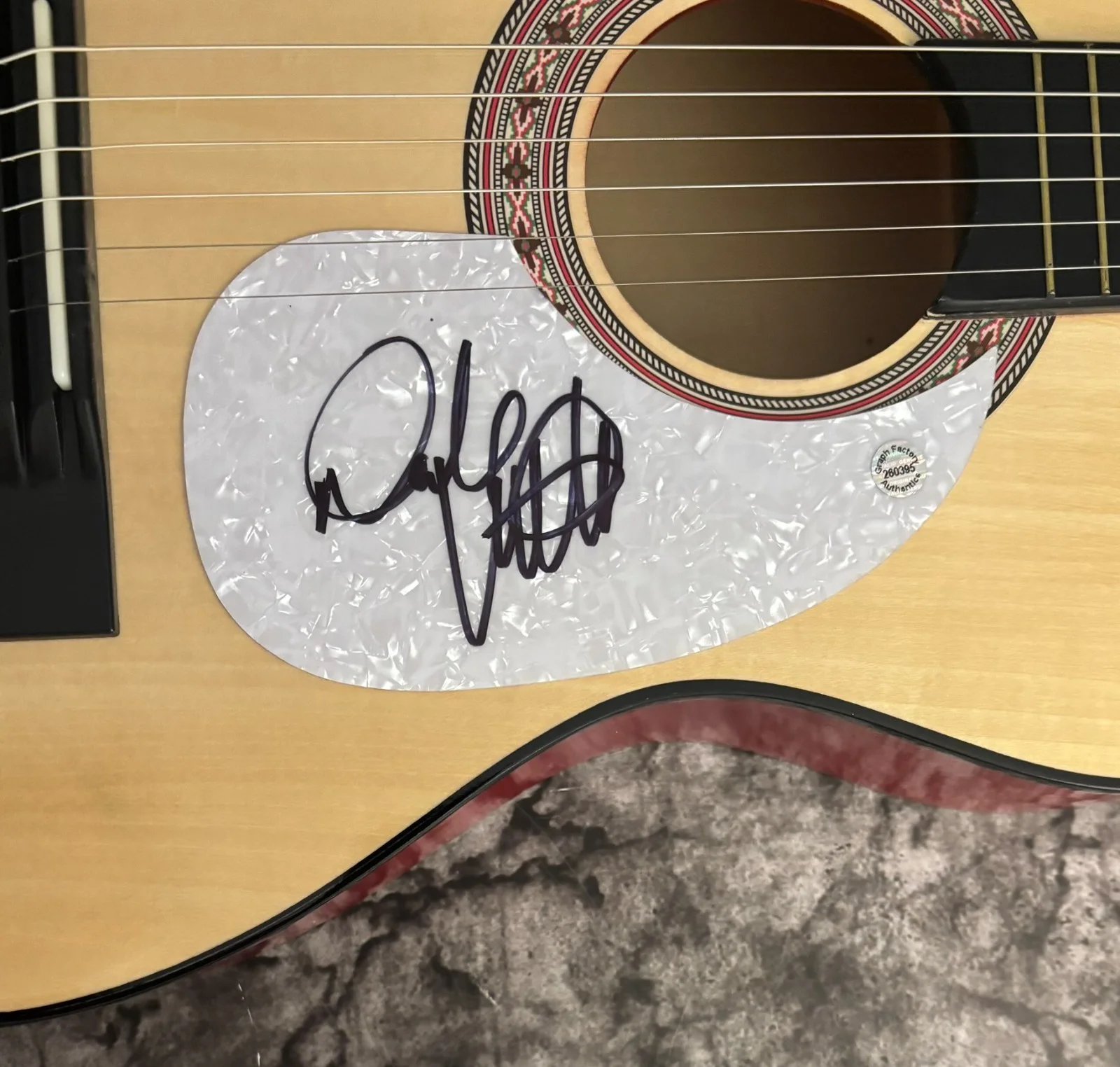 GFA Makin' Me Look Good Again * DRAKE WHITE * Signed Acoustic Guitar COA, image 5