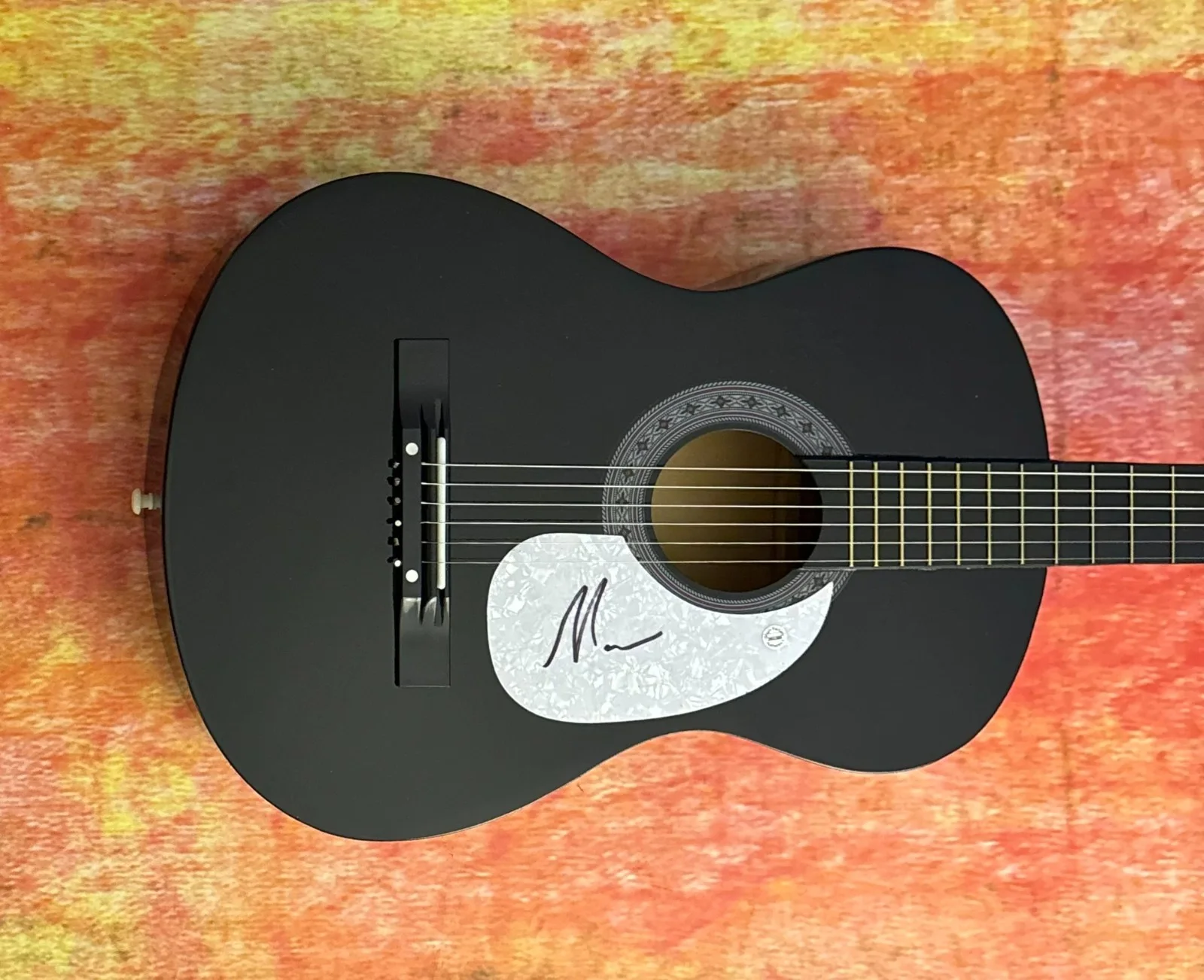 GFA Midland Country Star * MARK WYSTRATCH * Signed Acoustic Guitar COA, image 2