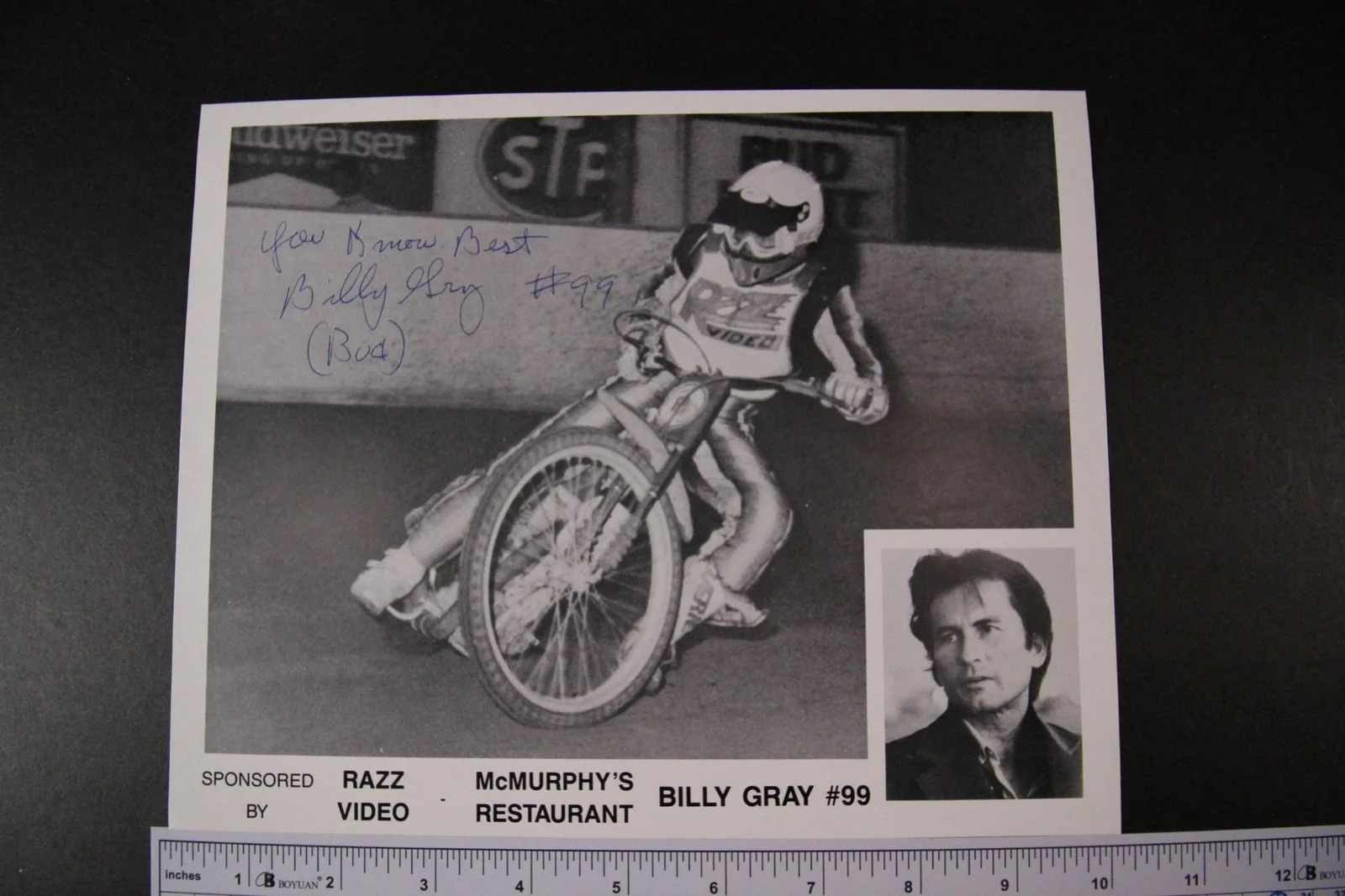 Billy Gray — BILLY GRAY (FATHER KNOWS BEST) AUTOGRAPH PHOTO~