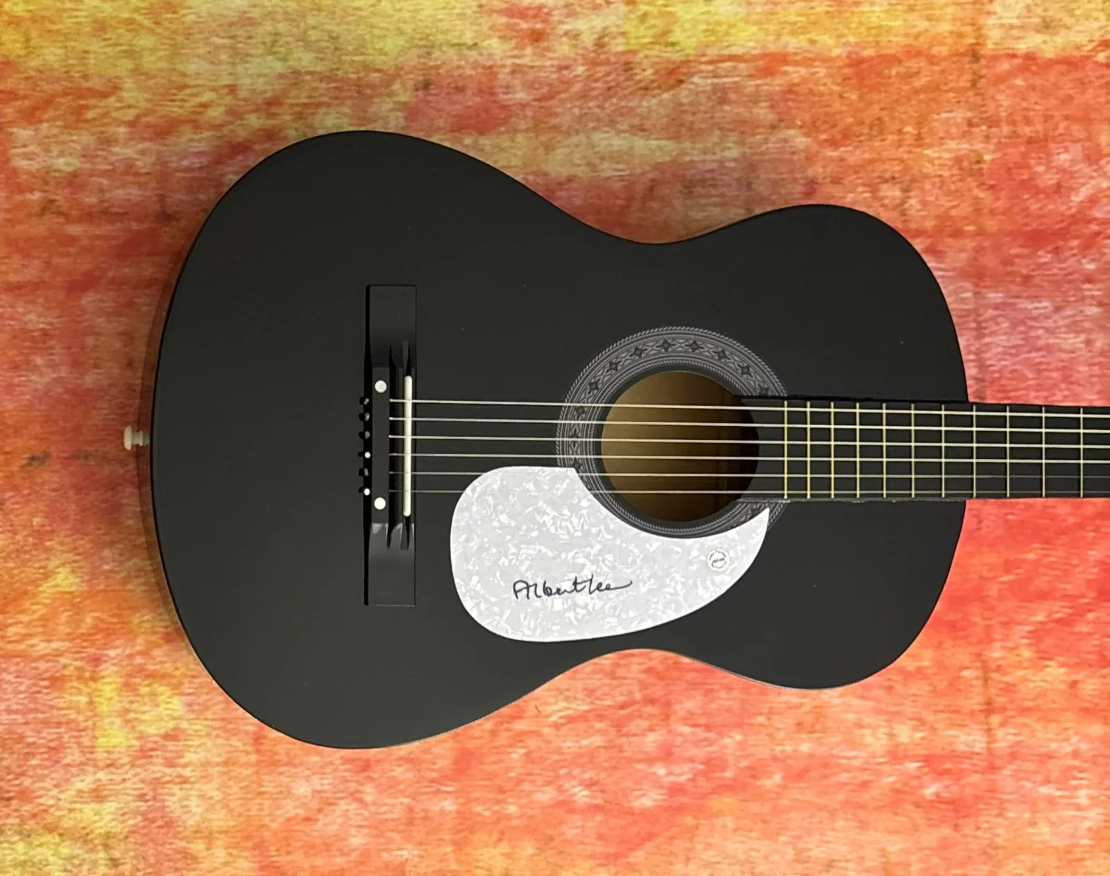 GFA Heads Hands & Feet Guitarist * ALBERT LEE * Signed Acoustic Guitar COA, изображение 2