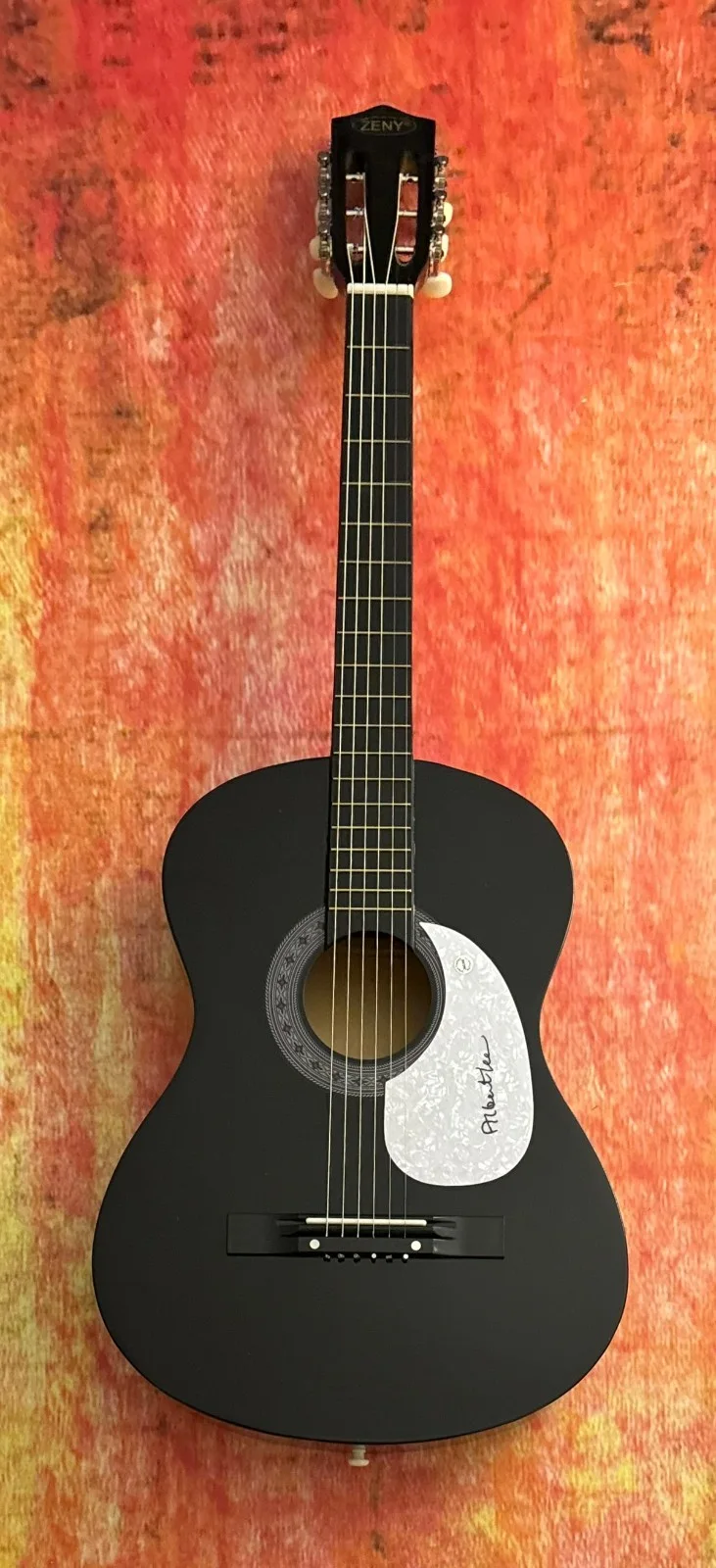 GFA Heads Hands & Feet Guitarist * ALBERT LEE * Signed Acoustic Guitar COA, изображение 4