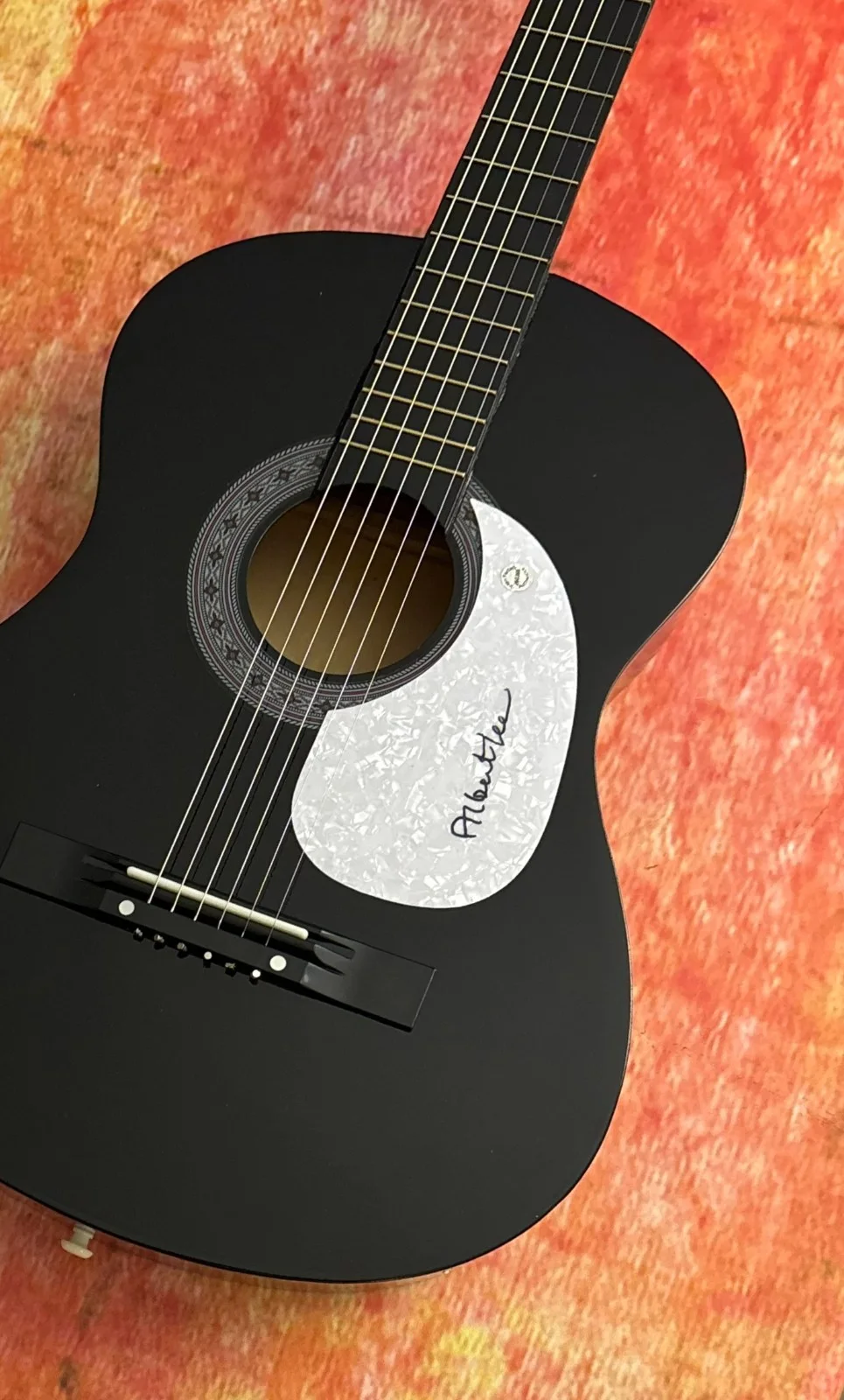 GFA Heads Hands & Feet Guitarist * ALBERT LEE * Signed Acoustic Guitar COA, изображение 5