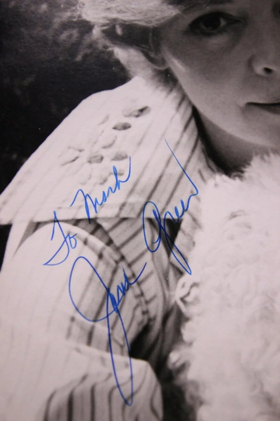 Jane Greer — Film Noir Actress JANE GREER (1924-2001) (OUT OF THE PAST) AUTOGRAPH PHOTO~, изображение 2