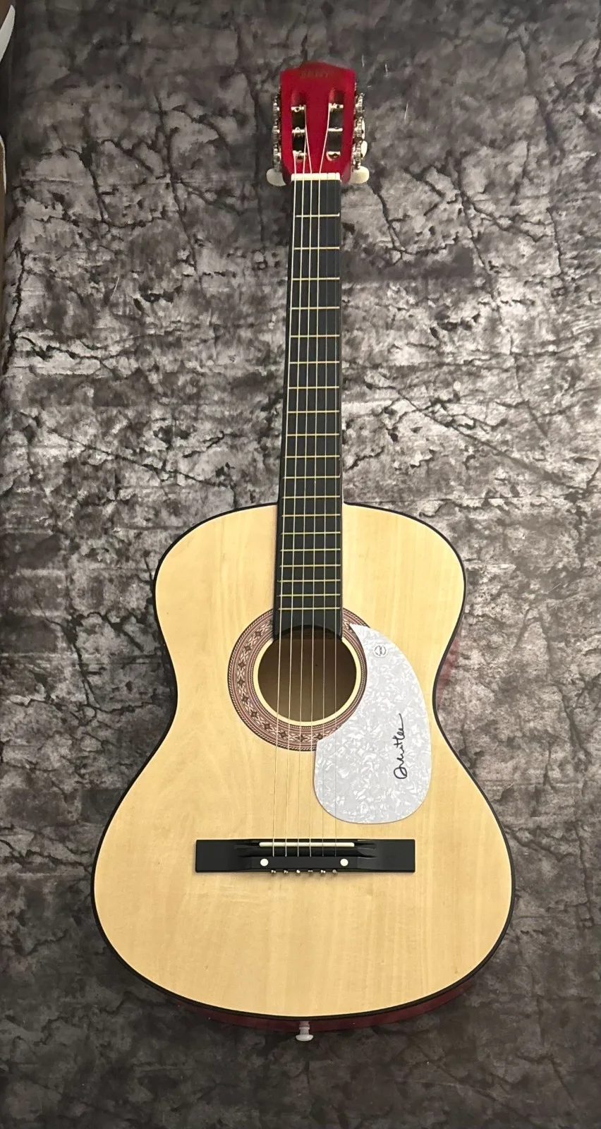 GFA Heads Hands & Feet Guitarist * ALBERT LEE * Signed Acoustic Guitar COA, изображение 2