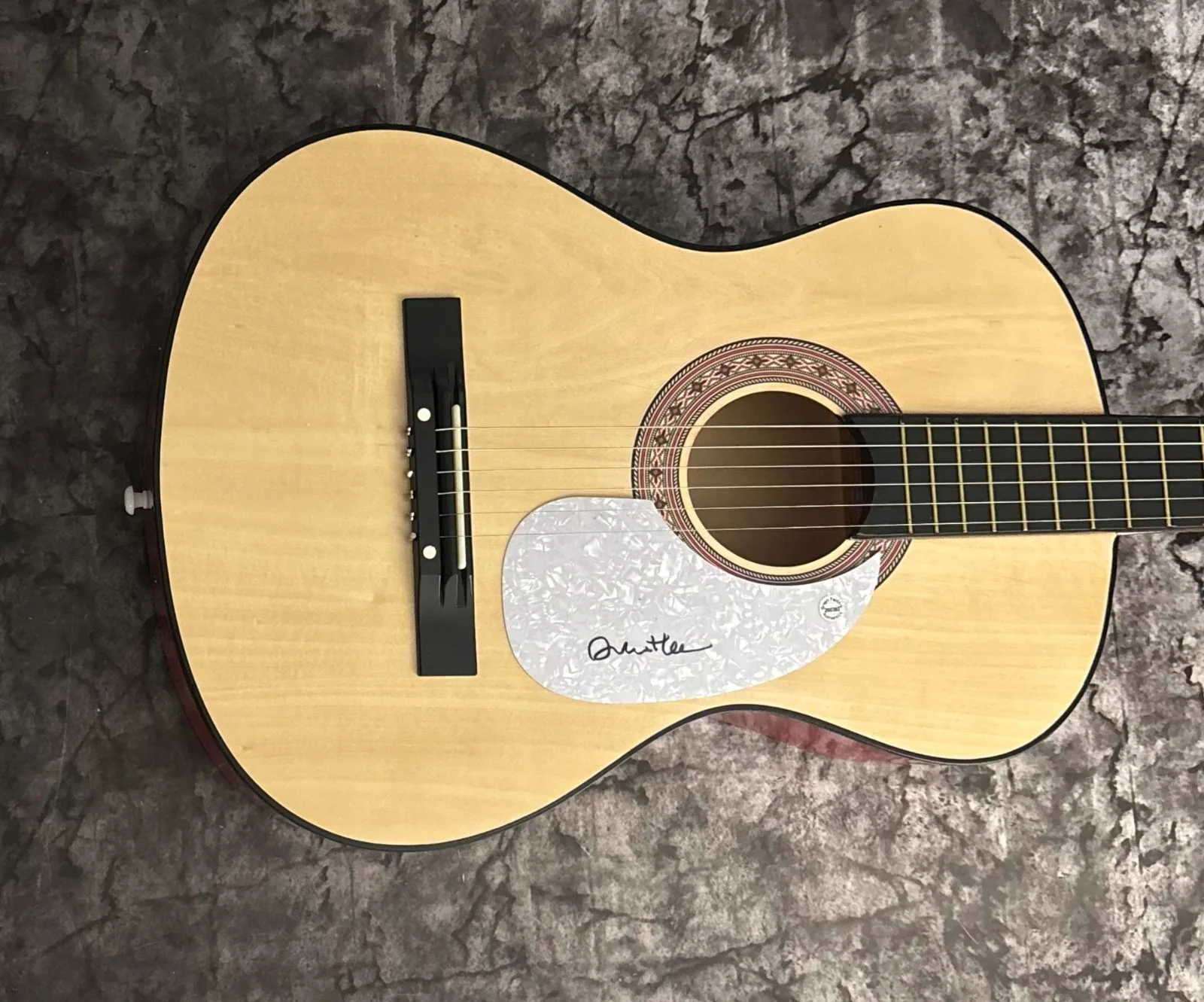 GFA Heads Hands & Feet Guitarist * ALBERT LEE * Signed Acoustic Guitar COA, изображение 5