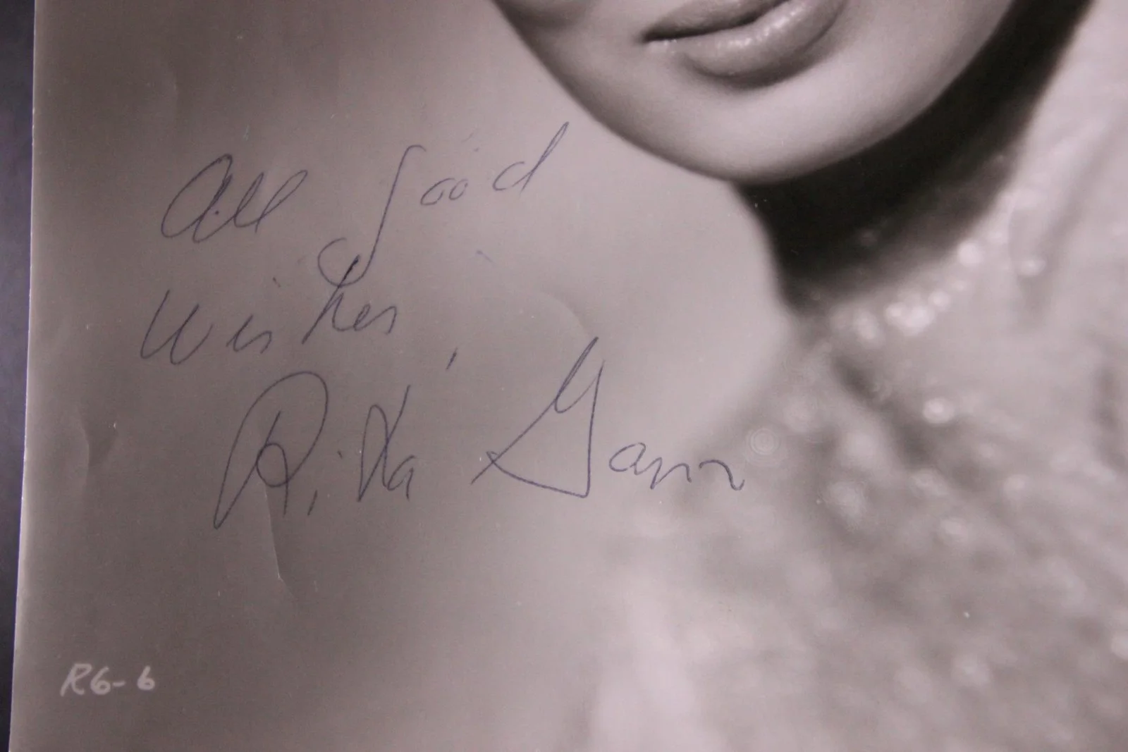Rita Gam — RITA GAM (1927-2016) (KLUTE~NO EXIT~THE THIEF) AUTOGRAPH PHOTO~, image 2