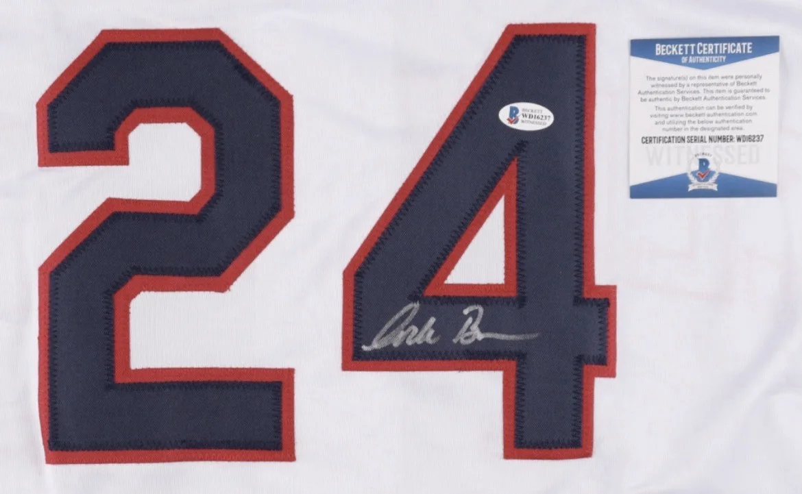 Corbin Bernsen — Corbin Bernsen signed Movie “Major League” Indians Jersey Roger Dorn (Beckett), изображение 2