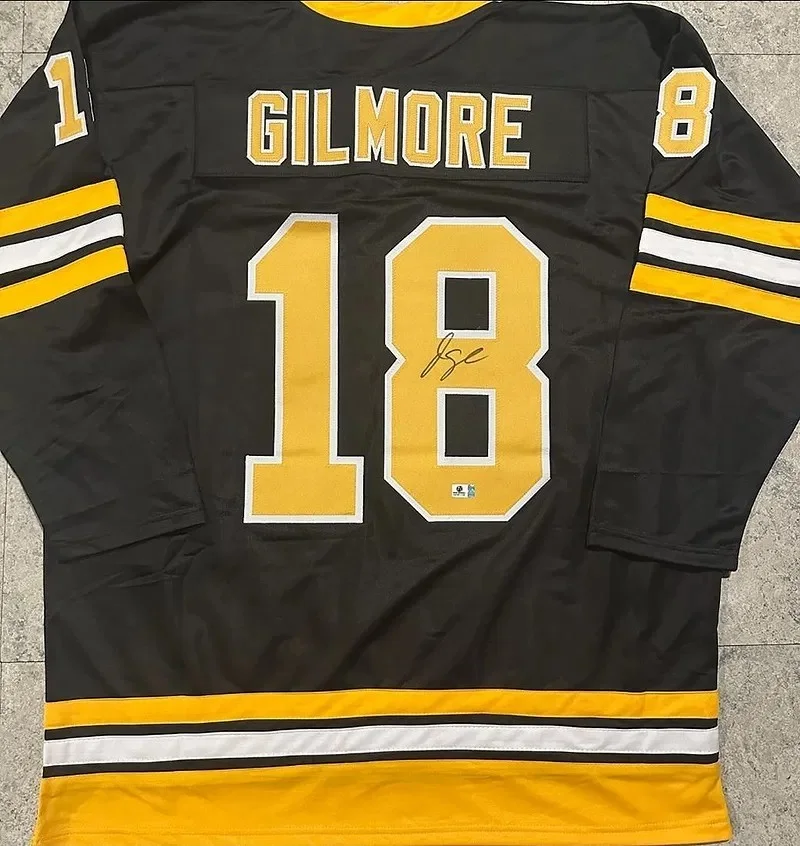 Adam Sandler — Adam Sandler Signed Happy Gilmore Jersey Hockey Bruins Autographed w COA