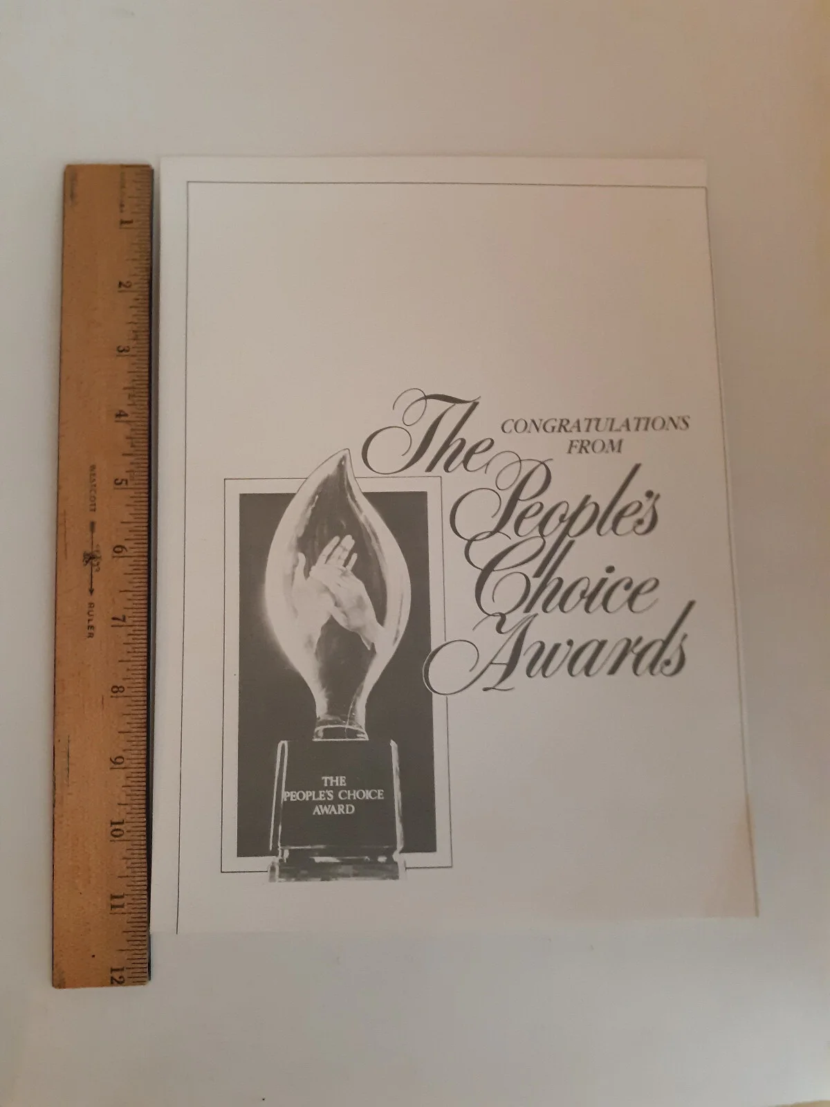 Whoopi Goldberg — Whoopi Goldberg Peoples Choice Award Folder, Award, Photo, Letter, Poster SIGNED, изображение 3