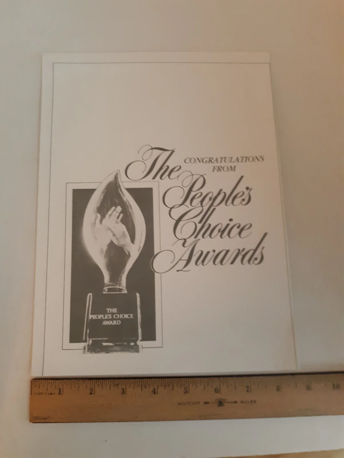 Whoopi Goldberg — Whoopi Goldberg Peoples Choice Award Folder, Award, Photo, Letter, Poster SIGNED, изображение 4