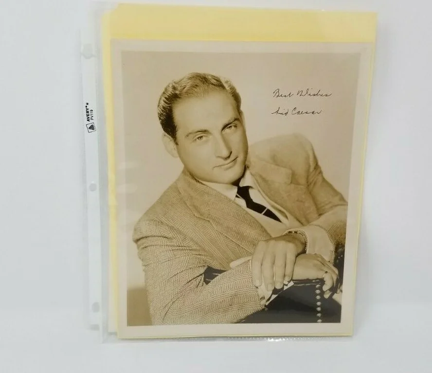 Sid Caesar & Carl Reiner — Set of 1950s Signed 8X10s Sid Caesar & Carl Reiner Pic Comedy Your Show of Shows