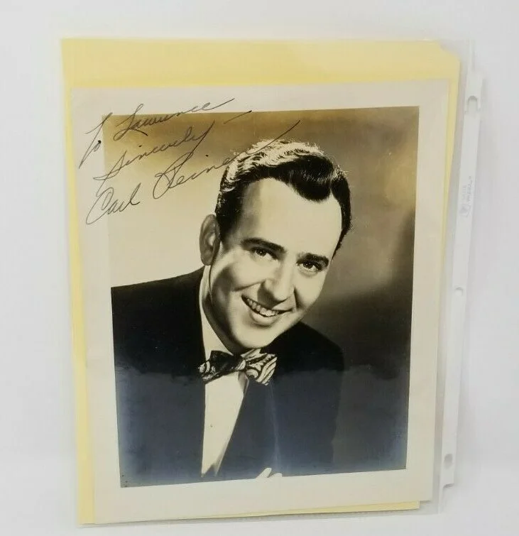 Sid Caesar, Carl Reiner — Set of 1950s Signed 8X10s Sid Caesar & Carl Reiner Pic Comedy Your Show of Shows, image 3