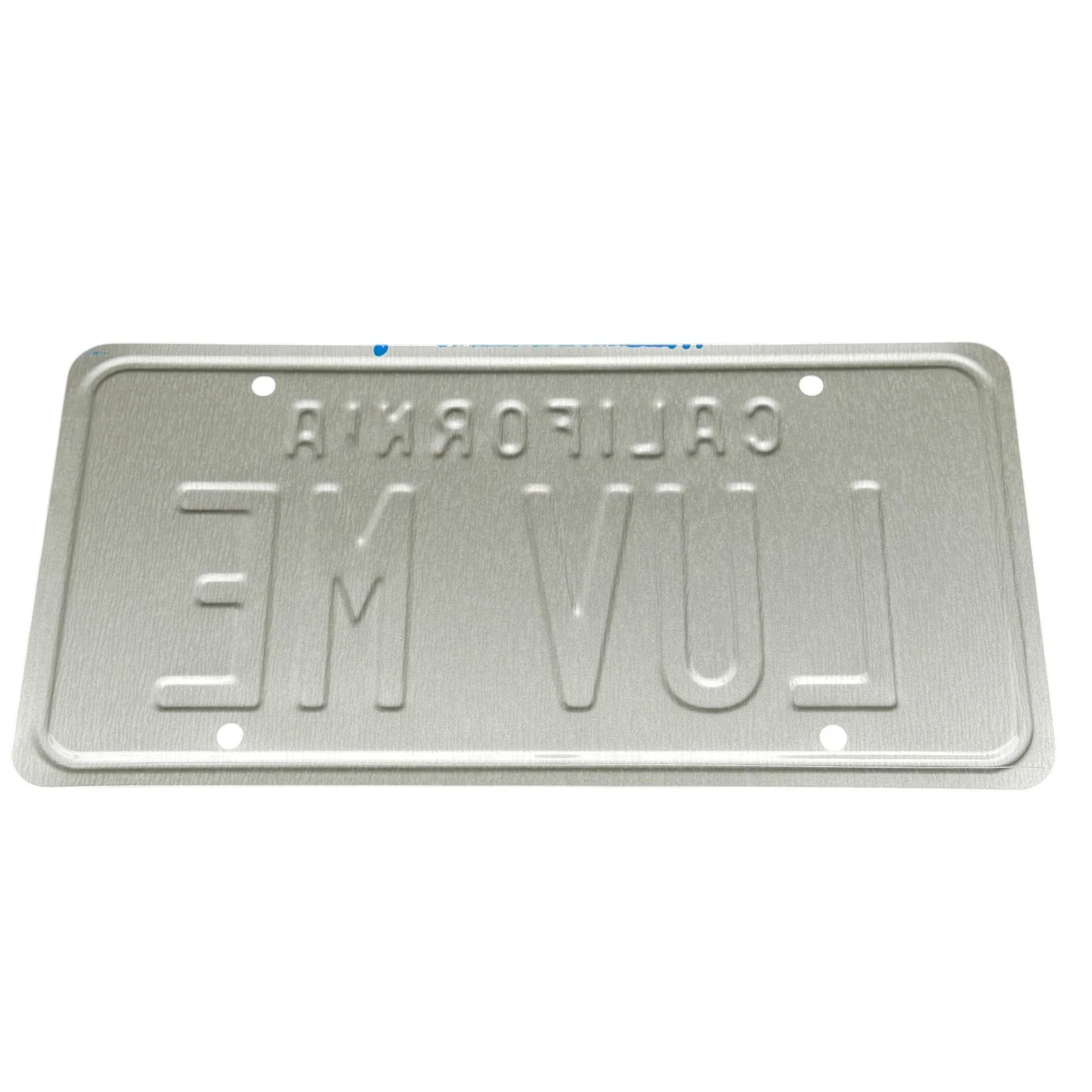 Christie Brinkley — Christie Brinkley Signed LUV ME License Plate Vacation Autograph Beckett BAS!, изображение 4
