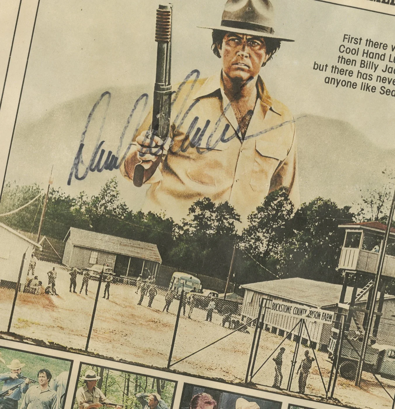 David Allan Coe, Seabo Buckstone County Prison autographed concert poster 2007, изображение 2
