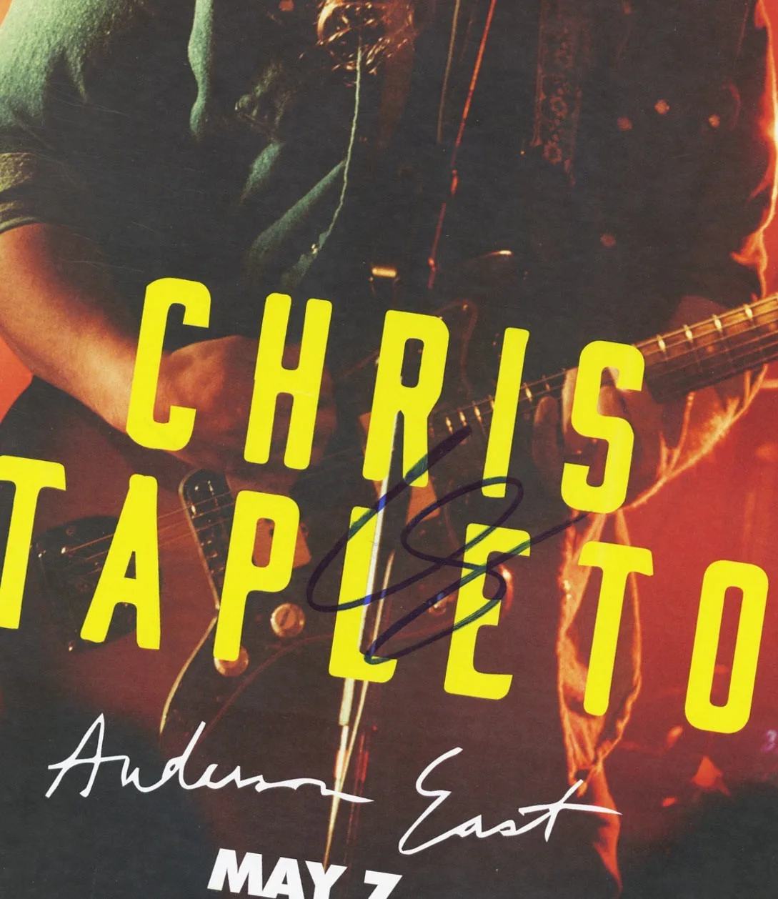 Chris Stapleton autographed concert poster 2016, image 2