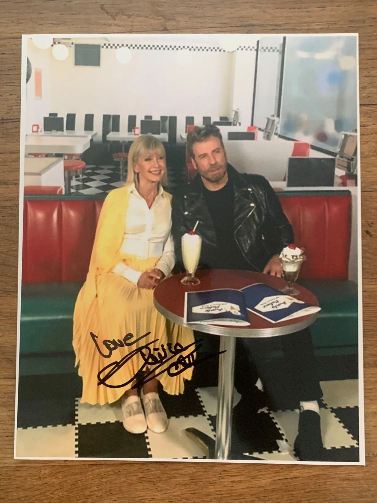Olivia Newton-John, Grease, Franklin Mint, Sandy Doll, Outfit, Signed Photo., изображение 2