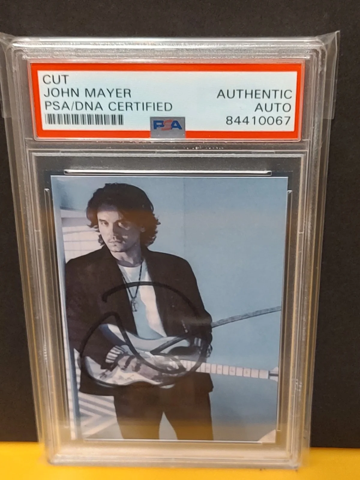 John Mayer Autograph Cut Signature, image 2